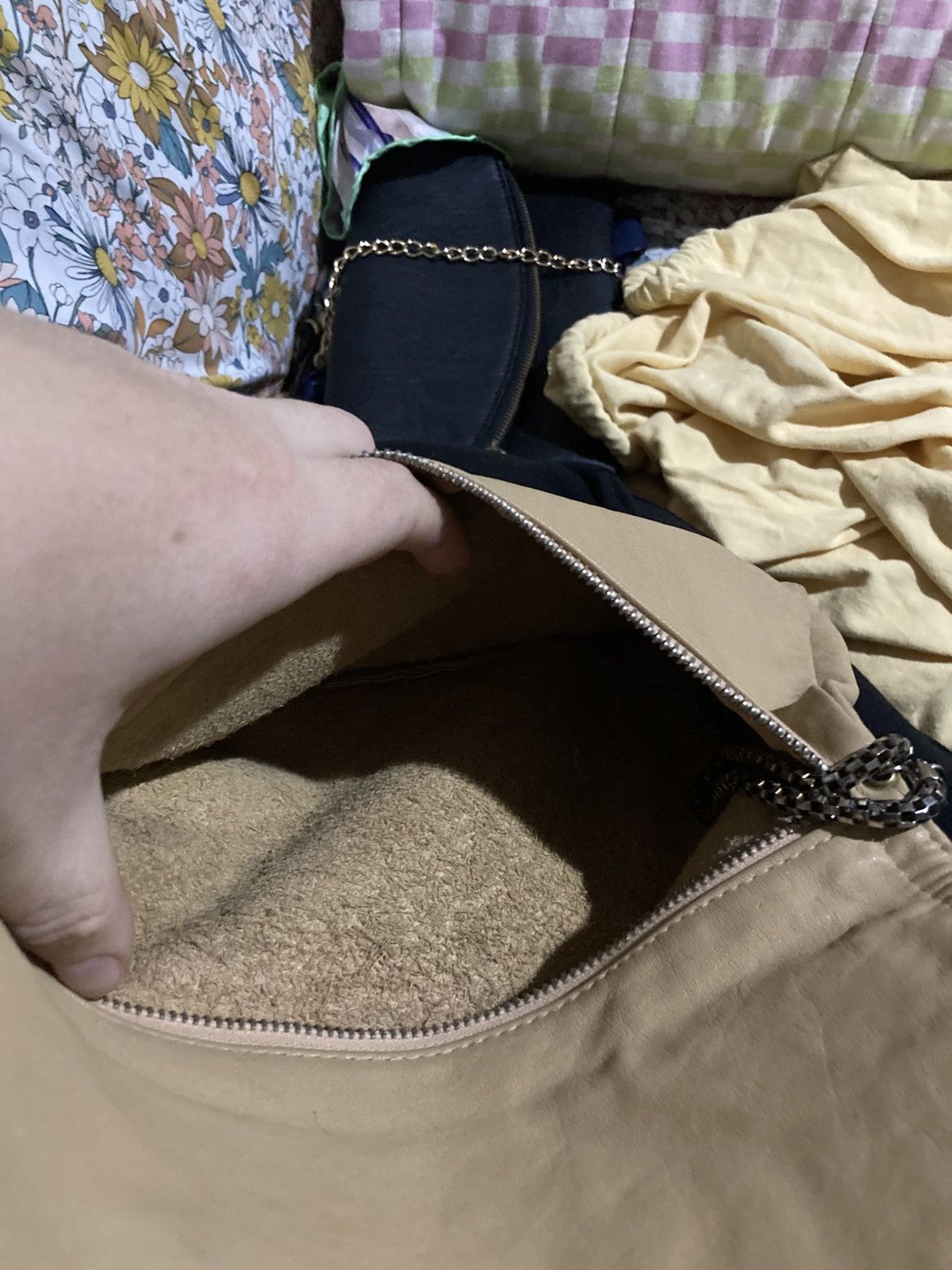 Other Beige leather shoulder bag Size ONE SIZE - 3 Thumbnail