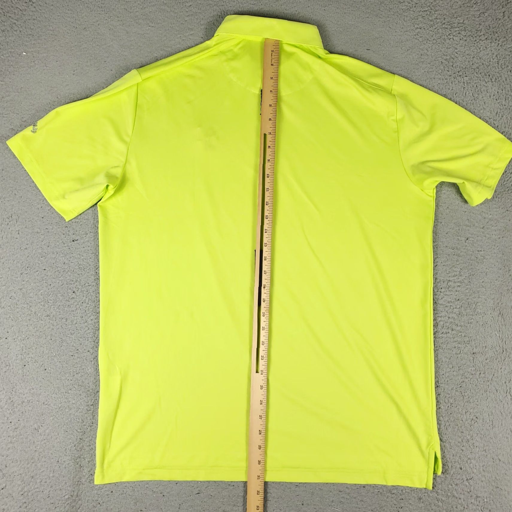 Callaway Callaway Polo Shirt Mens Large Neon Yellow Golf Short Sleeve Micky Mouse Size US L / EU 52-54 / 3 - 6 Thumbnail