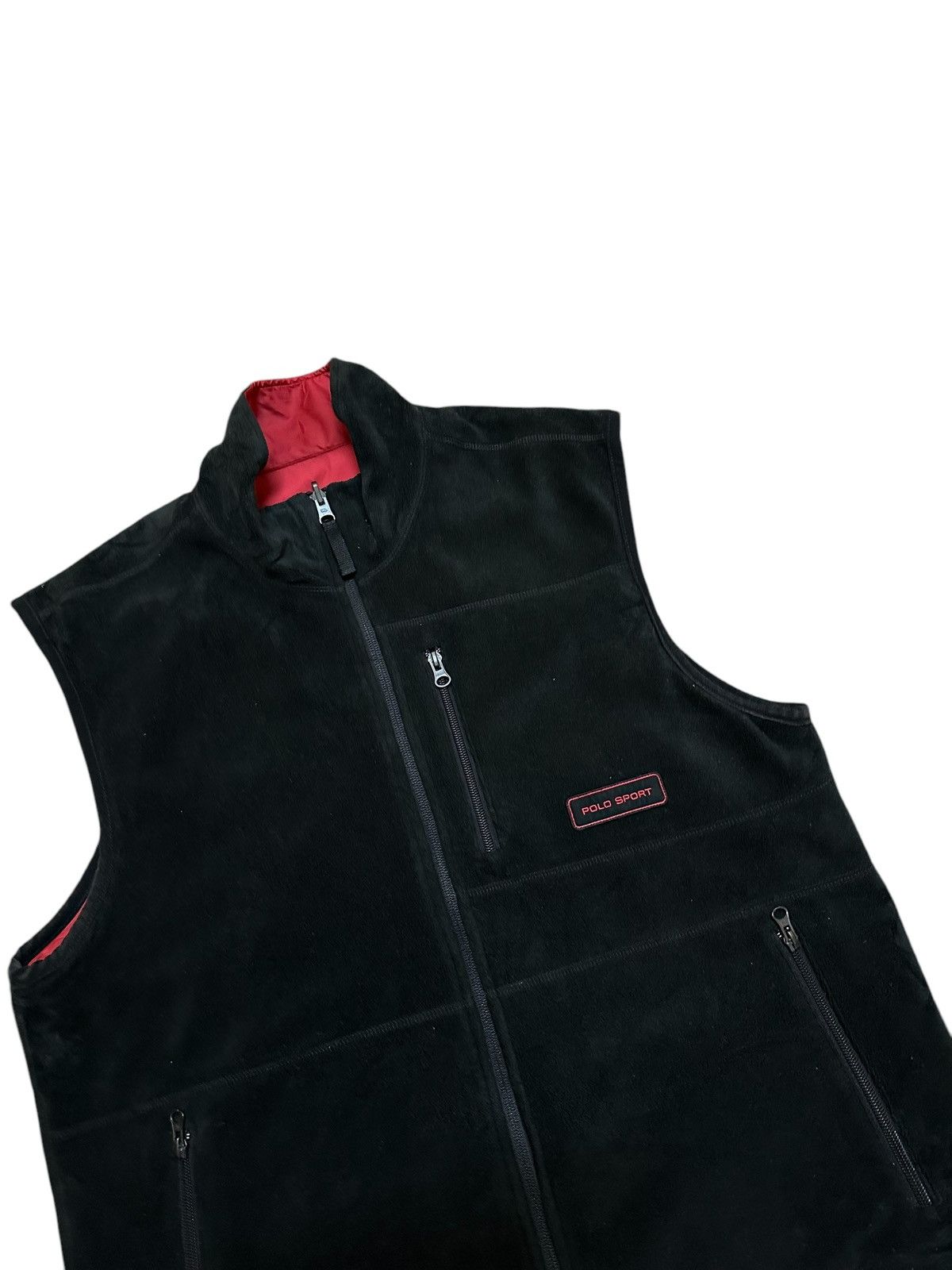 Polo Ralph Lauren × Vintage vintage 90s reversible polo sports vest Size US M / EU 48-50 / 2 - 8 Thumbnail