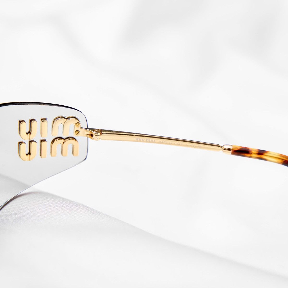 Miu Miu MIU MIU 0MU A51S 5AK50K SUNGLASSES Size ONE SIZE - 4 Thumbnail