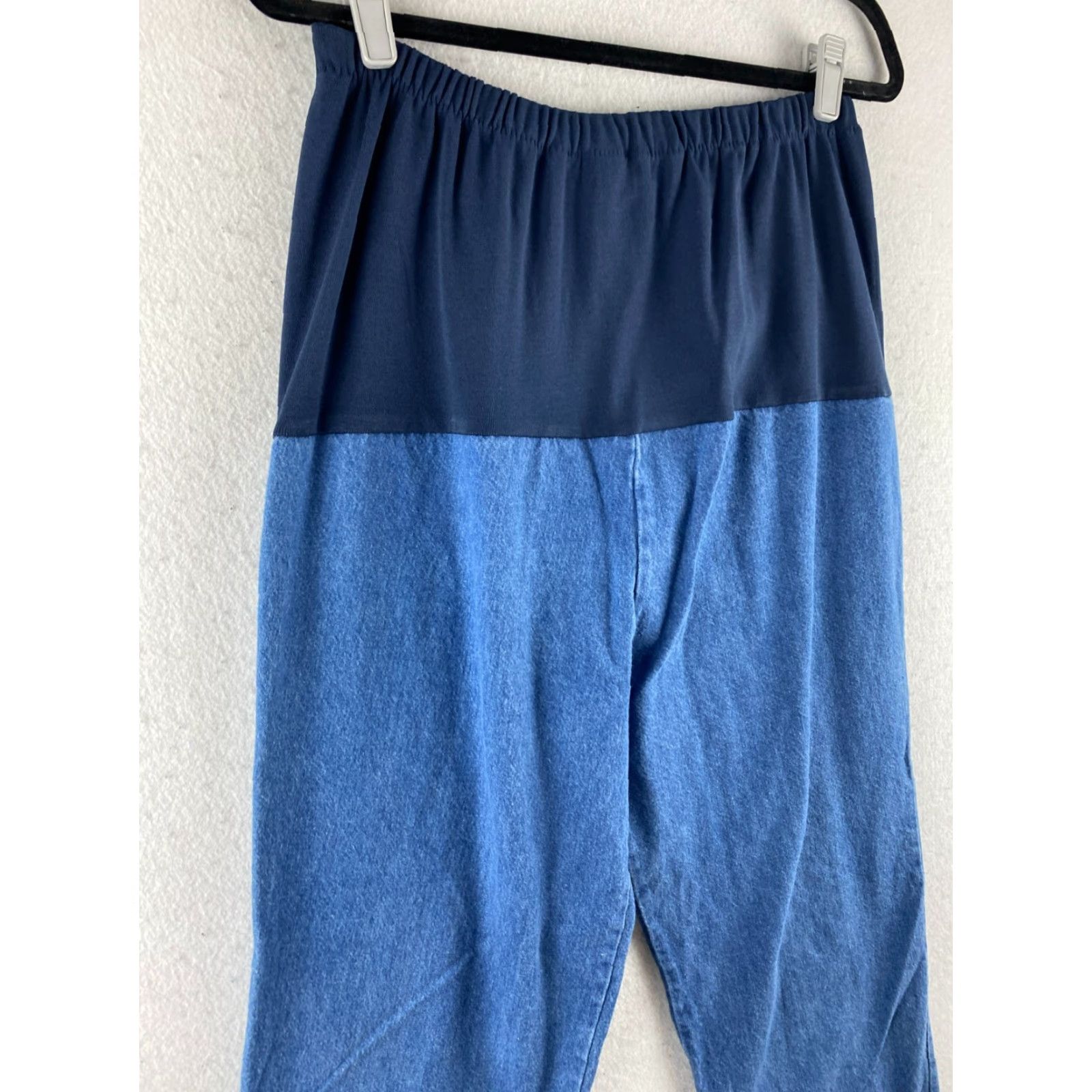 Vintage VINTAGE New Additions Jeans Womens 10 Maternity Blue Denim Elastic Waist High Rise Straight 29 In Inseam 29 Womens Size 32" / US 10 / IT 46 - 3 Thumbnail