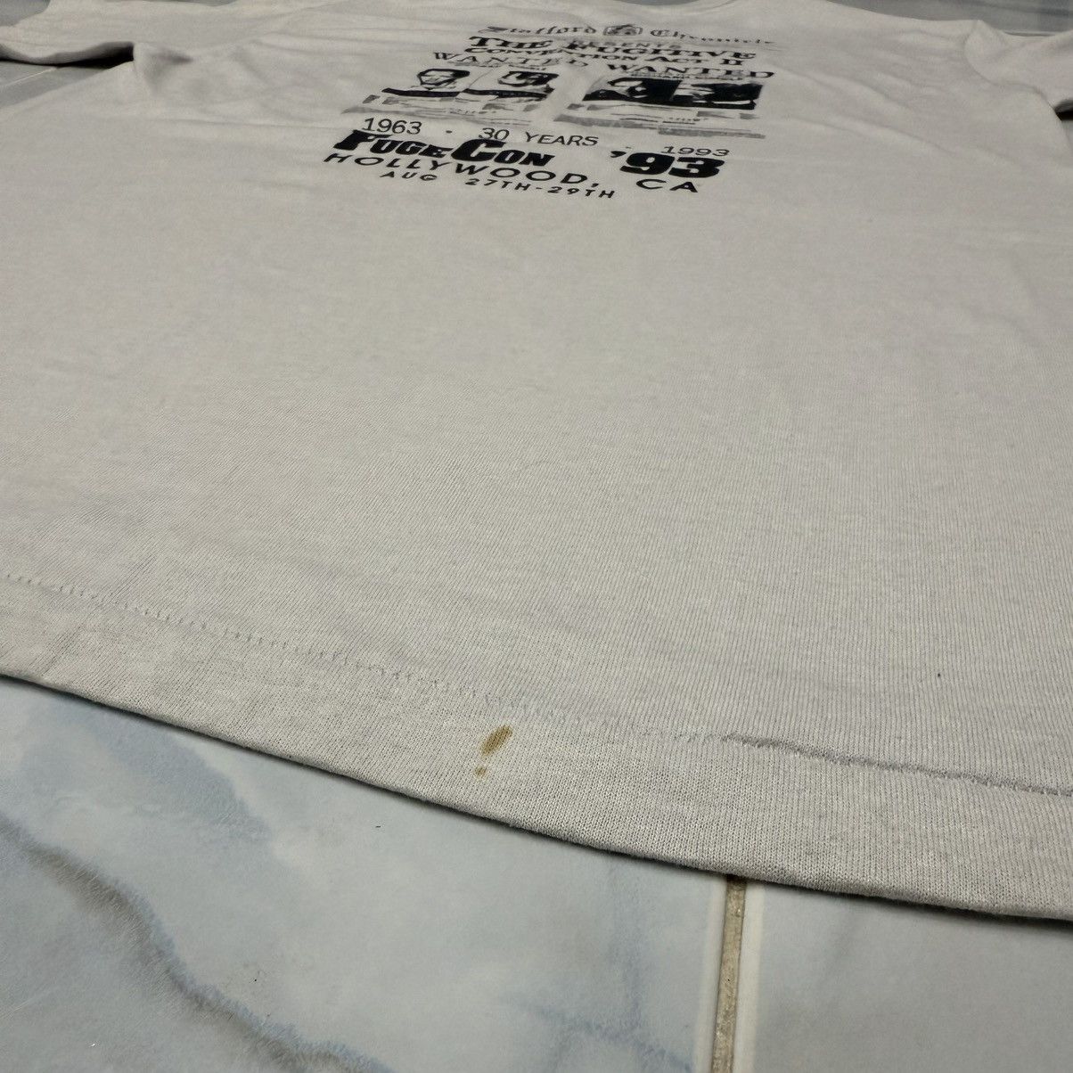 Warner Bros VINTAGE 90S THE FUGITIVE MOVIE TEE Size US M / EU 48-50 / 2 - 8 Thumbnail