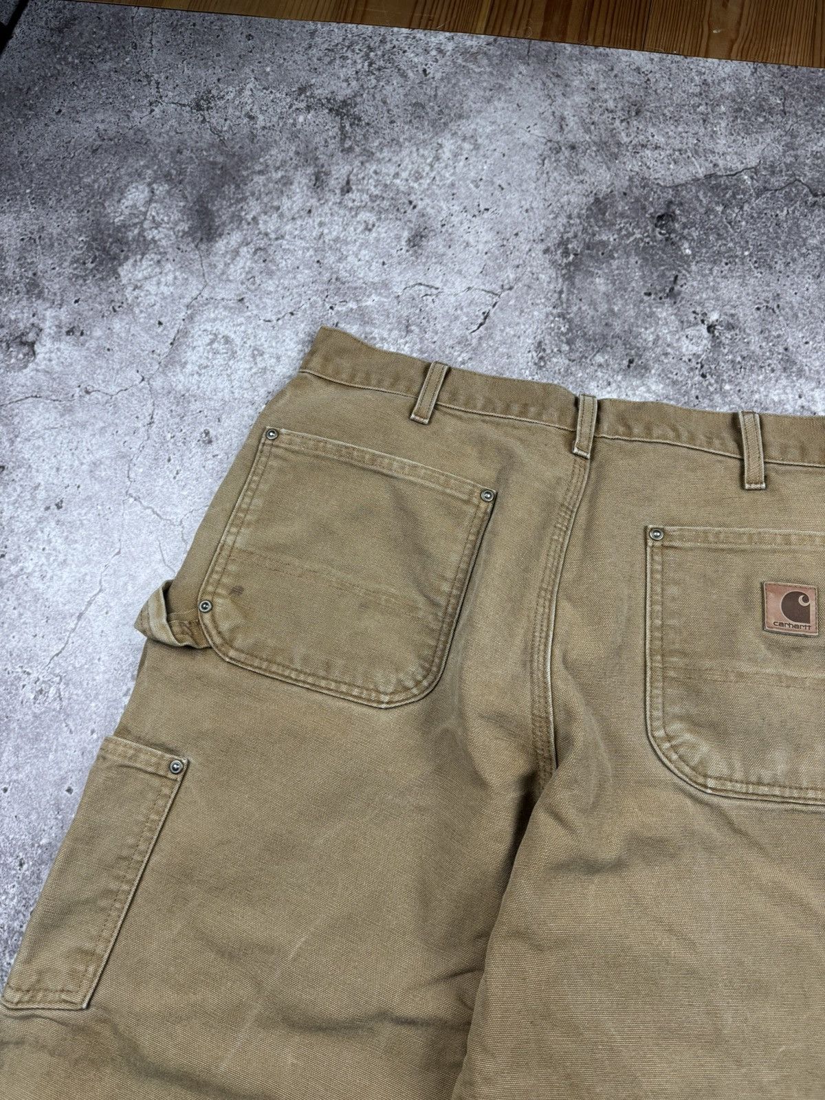 Carhartt 🟤Crazy Baggy Vintage Carhartt Double knee pants WorkWear🟤 Size US 36 / EU 52 - 15 Thumbnail