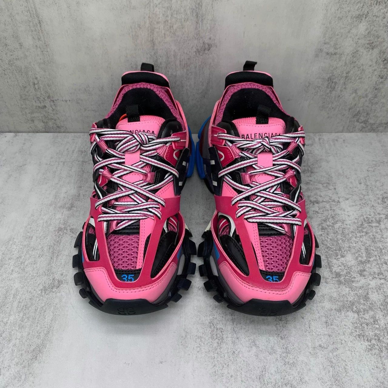 Balenciaga Balenciaga Track Pink 35 98 New with Box Size US 4.5 / IT 34.5 - 4 Thumbnail