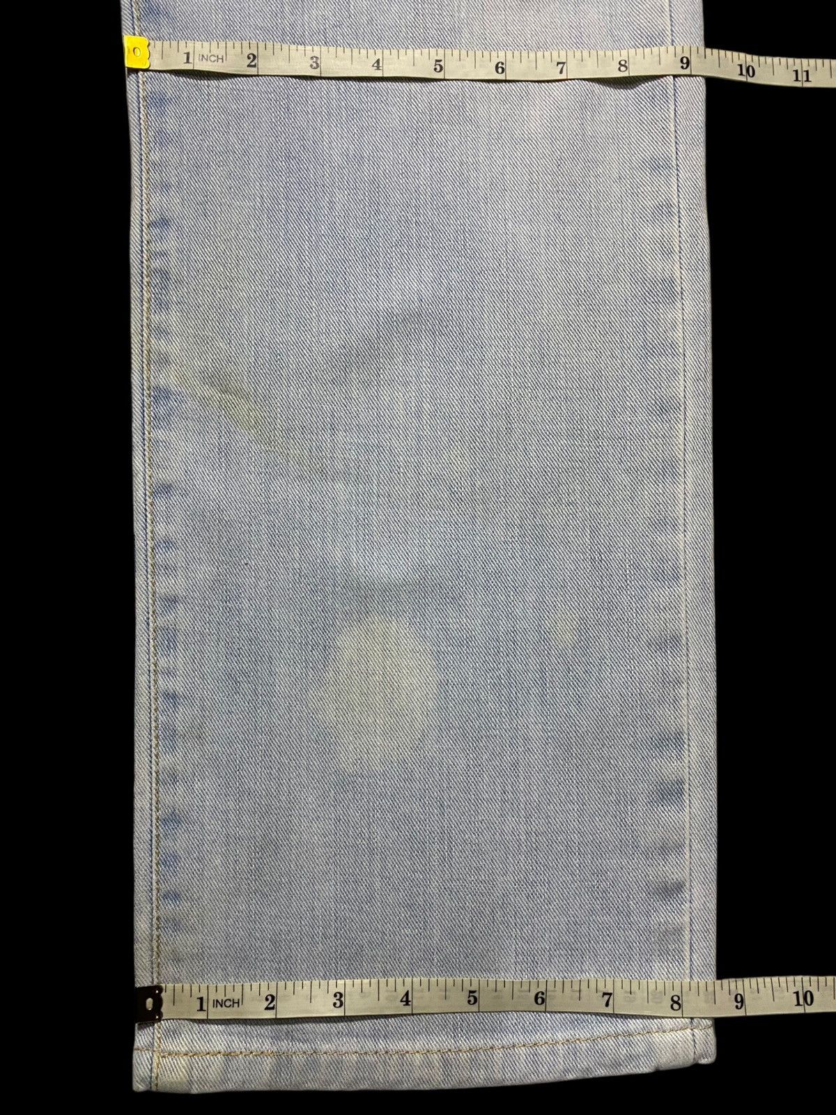 Edwin Vintage Japanese Brand Edwin Faded Light Blue Loose Jeans Size US 35 - 16 Thumbnail