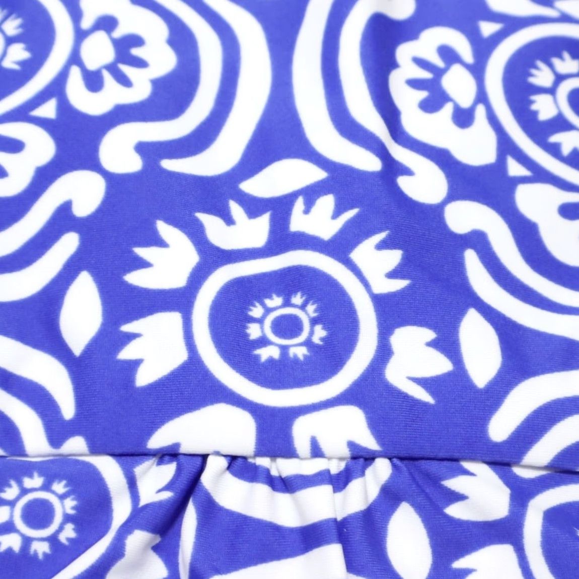 Vintage Jude Connally Kerry Sunburst Tile 3/4 Sleeve Dress Blue Women's M Size M / US 6-8 / IT 42-44 - 6 Thumbnail