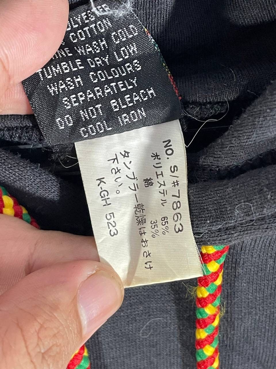 Other Vintage marijuana reggae hoodie size L Size US L / EU 52-54 / 3 - 7 Thumbnail