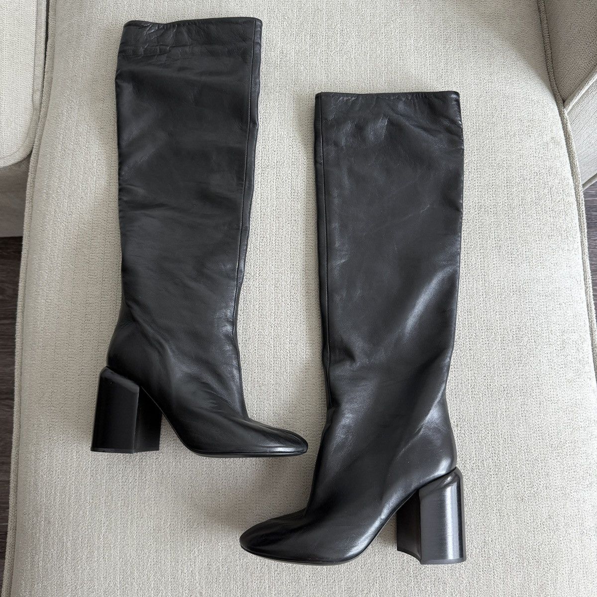 Jil Sander NWT Jill Sander Black Heel Shoes Boots, Women's (Size 6)