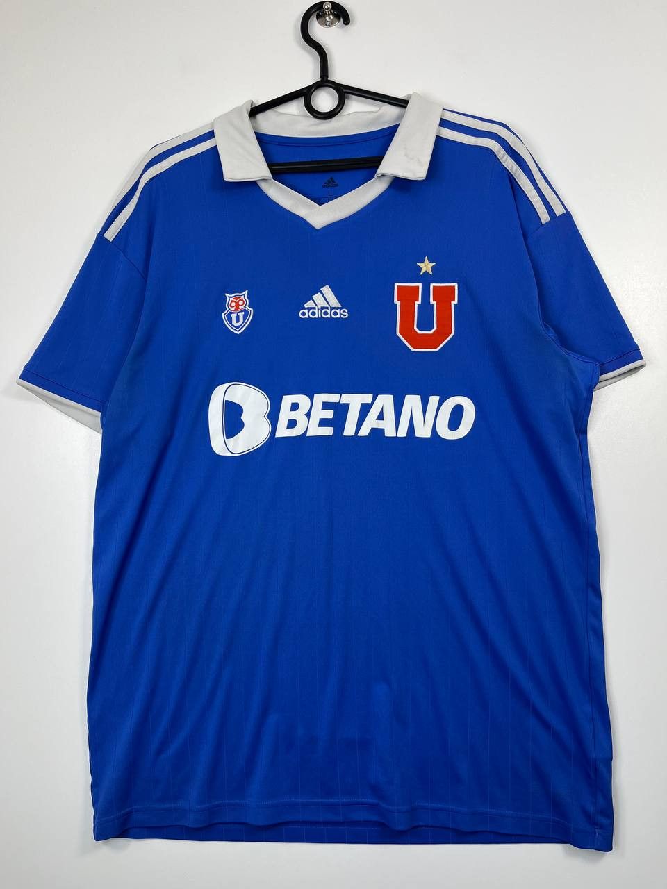 Adidas Universidad De Chile 2022 Home Shirt Adidas Primegreen L Size US L / EU 52-54 / 3 - 1 Thumbnail