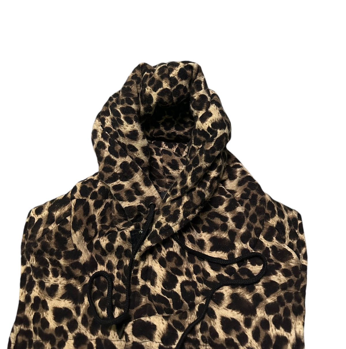 Designer Semantic design leopard jacket sleeveless Size S / US 4 / IT 40 - 2 Thumbnail