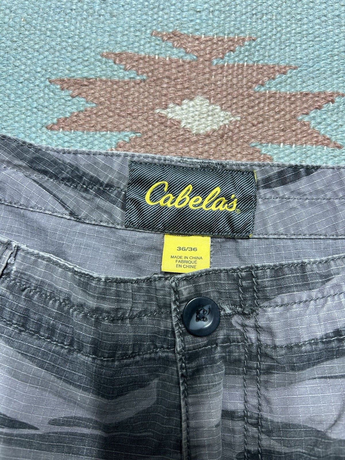 Cabelas Cabelas camo cargo shorts cotton ripstop camouflage baggy 36 Size US 36 / EU 52 - 6 Thumbnail