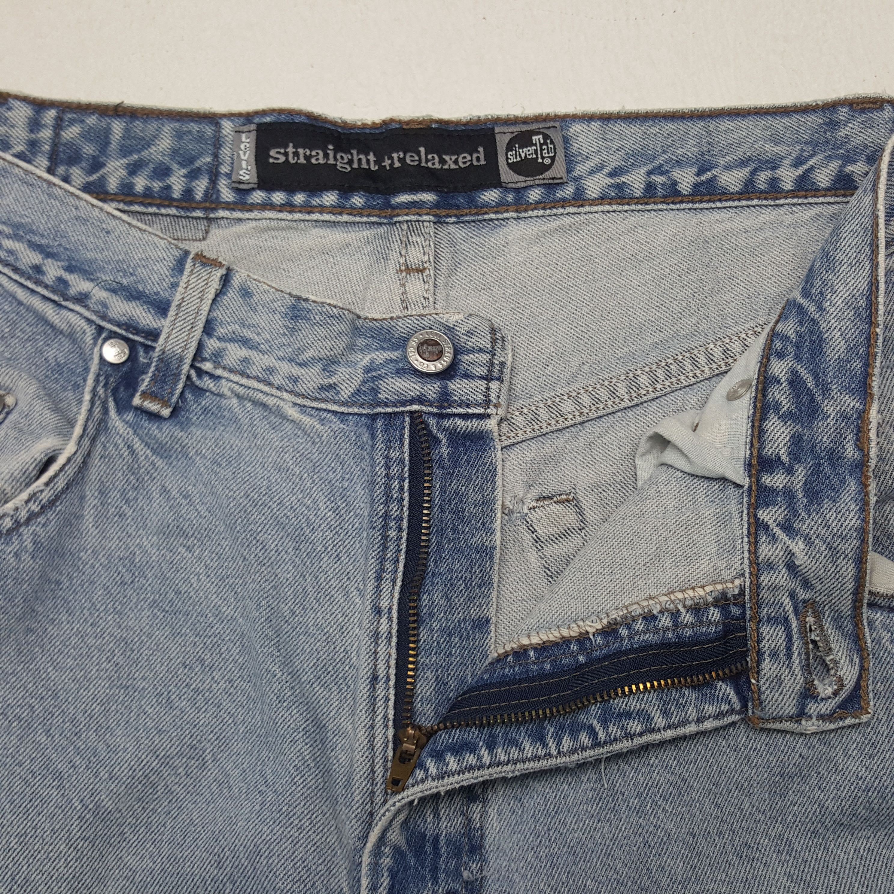 Levi's × Vintage Vintage Levi's Distressed Style Denim Jeans Size US 33 - 12 Thumbnail