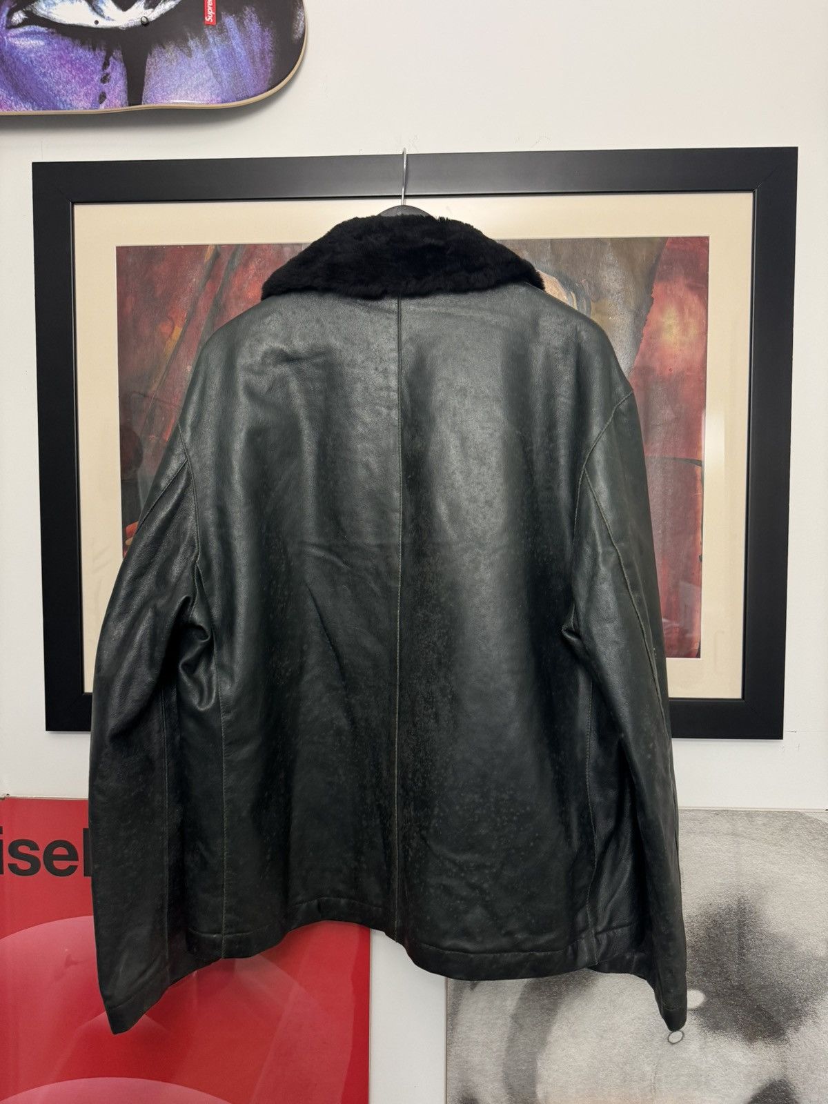 Iceberg Vintage 90s Iceberg Genuine Leather Jacket Archive Rare Size US M / EU 48-50 / 2 - 4 Thumbnail