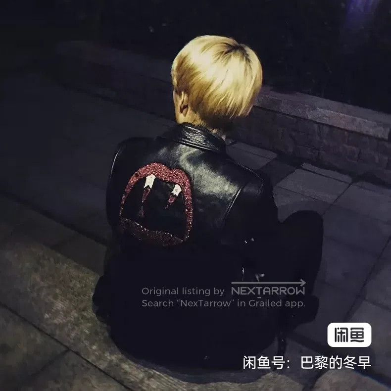 Saint Laurent Paris Saint Laurent Paris Blood Tooth Leather Jacket Size US M / EU 48-50 / 2 - 5 Thumbnail