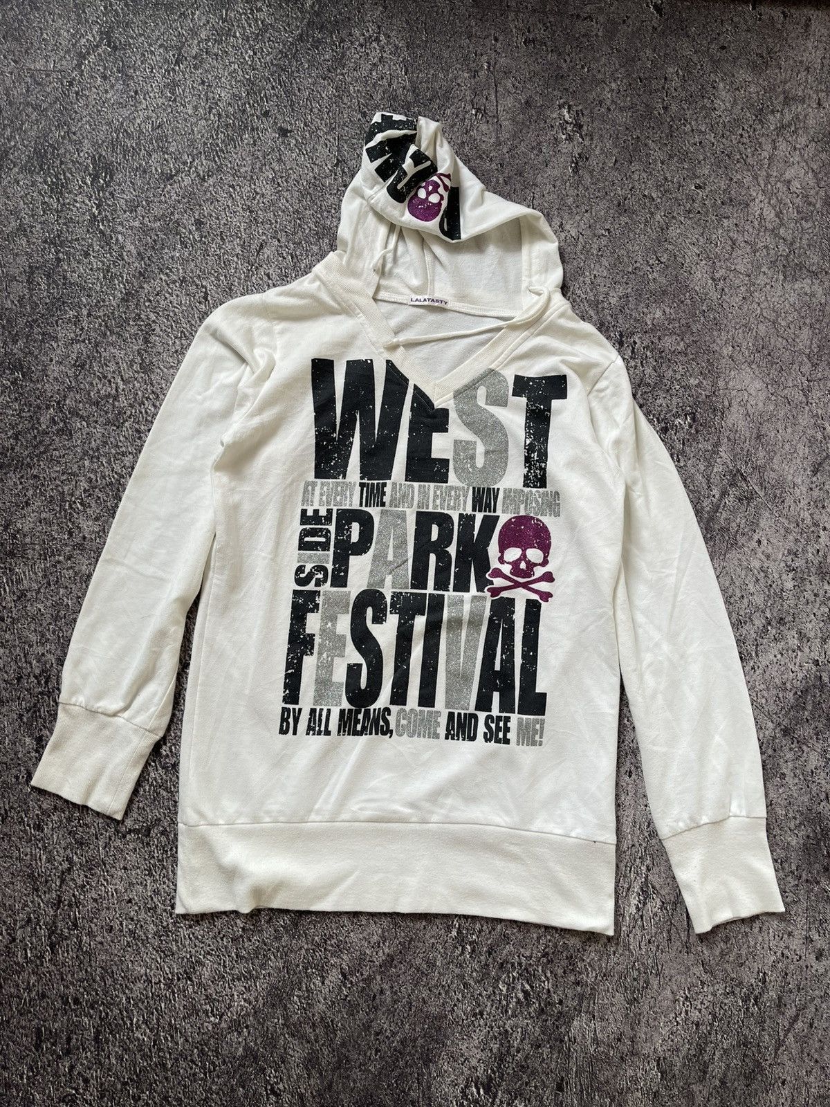 Japanese Brand Y2K Lalatasty skull ifsixwasnine hoodie Size US M / EU 48-50 / 2 - 1 Thumbnail