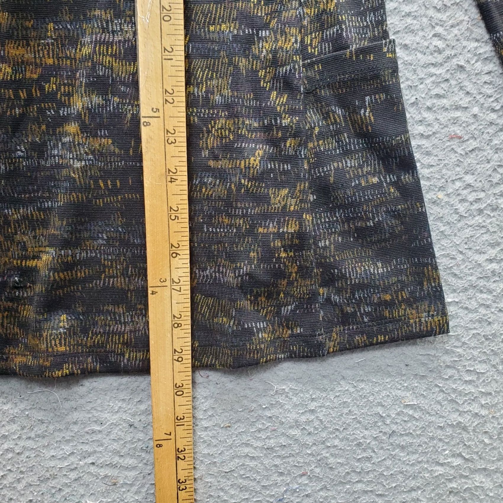 Vintage Susan Graver Weekend Tunic Top Womens XS Multi Geo Print Asymmetrical 1/4 Zip Shirt Size XS / US 0-2 / IT 36-38 - 4 Thumbnail