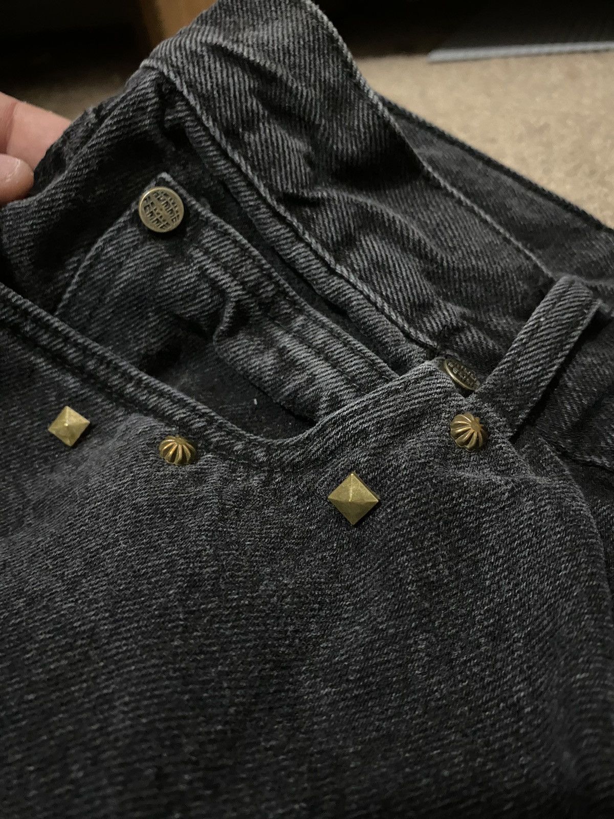 Homme + Femme La Homme Femme Studded Jorts Size US 34 / EU 50 - 3 Thumbnail