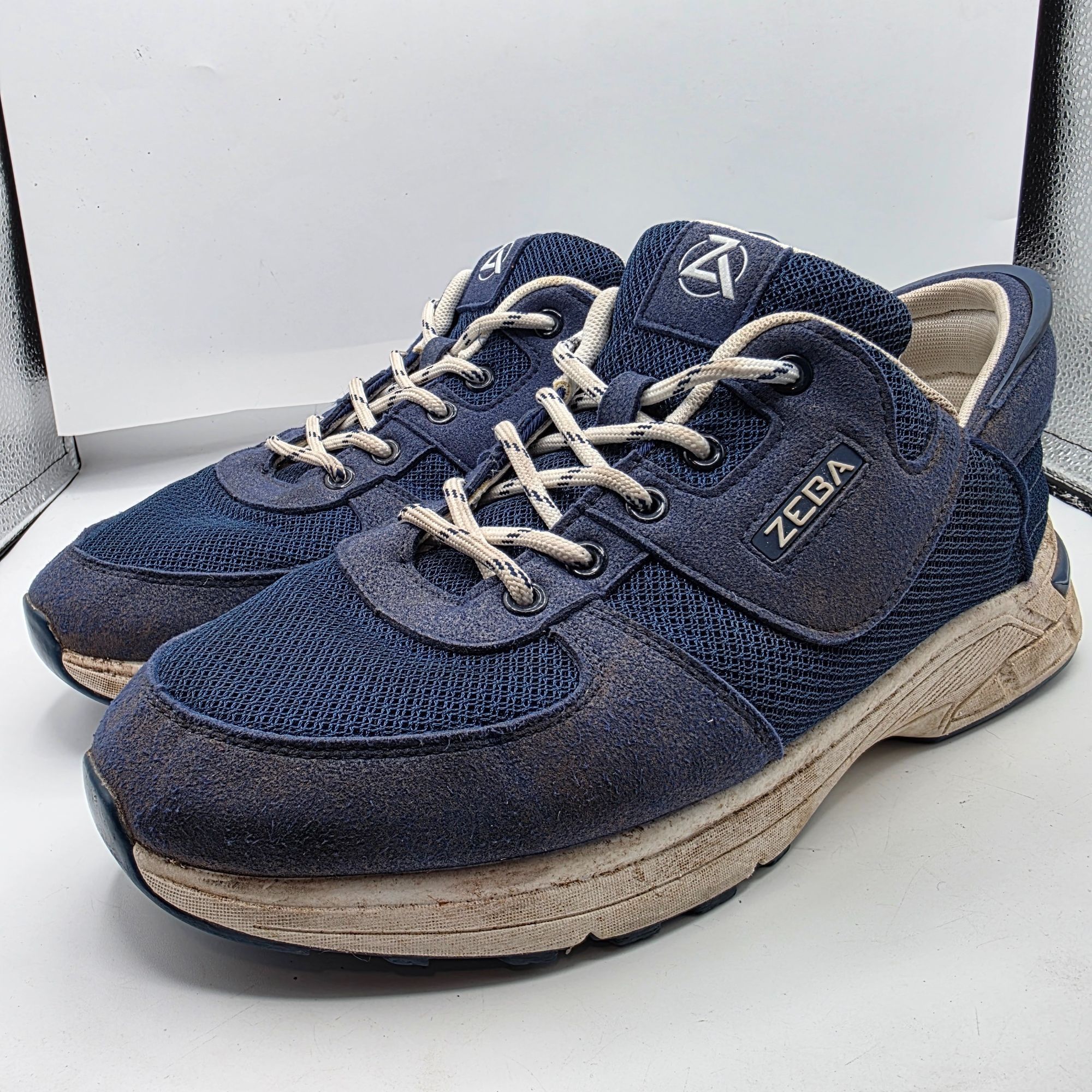 Other Zeba Hands Free Mens Size 12 Blue Casual Shoes Walking Outdo Size US 12 / EU 45 - 4 Thumbnail