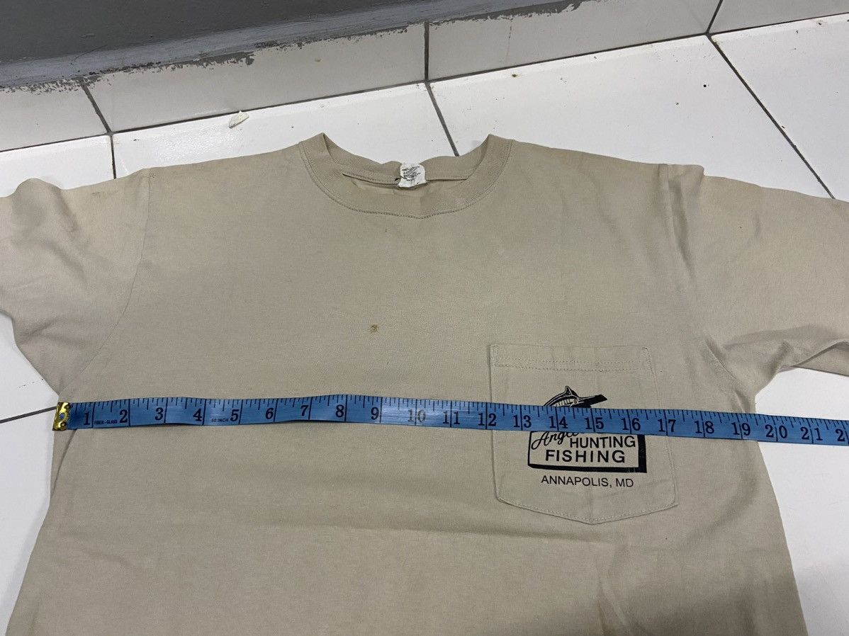 Bass Pro Shops ANGLERS HUNTING FISHING ANNAPOLIS .MD 2013 SINGLE POCKET TEE Size US M / EU 48-50 / 2 - 10 Thumbnail