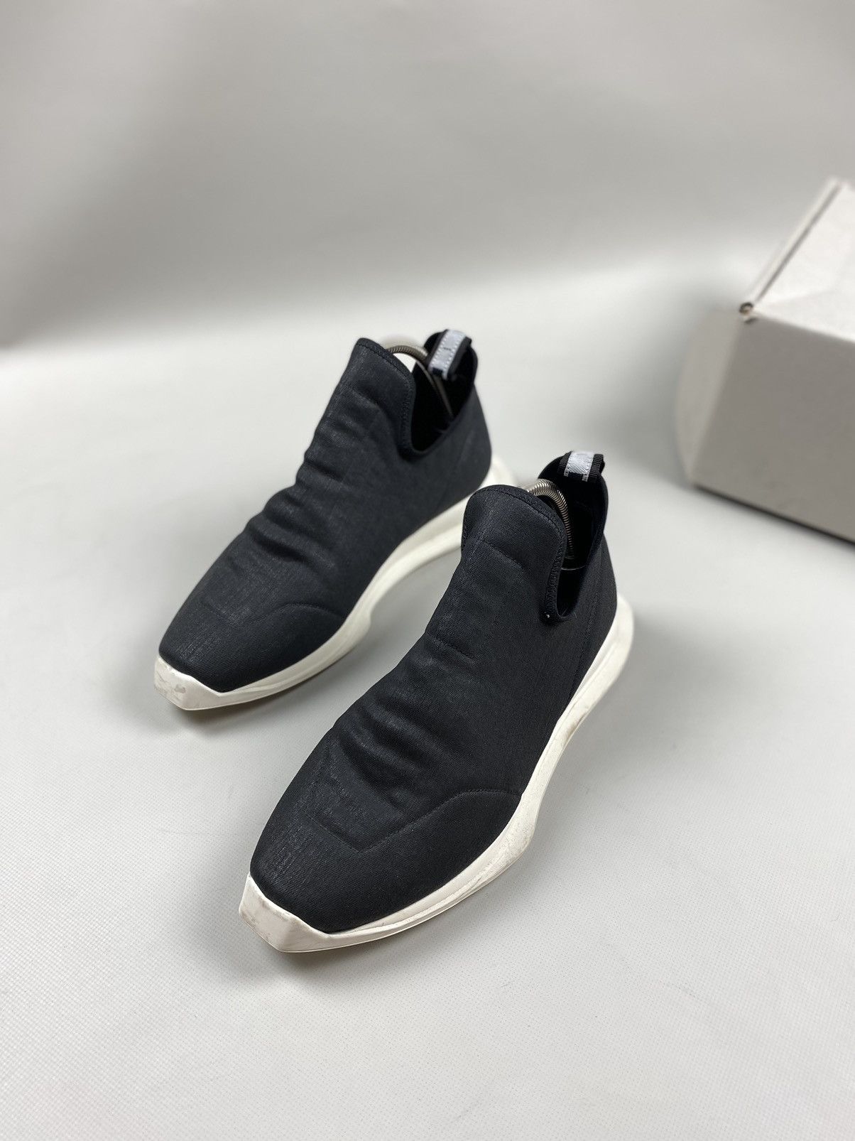 Rick Owens Drkshdw New! Rick Owens DRKSHDW avant-garde low top sneaker shoes Size US 9 / IT 39 - 9 Thumbnail