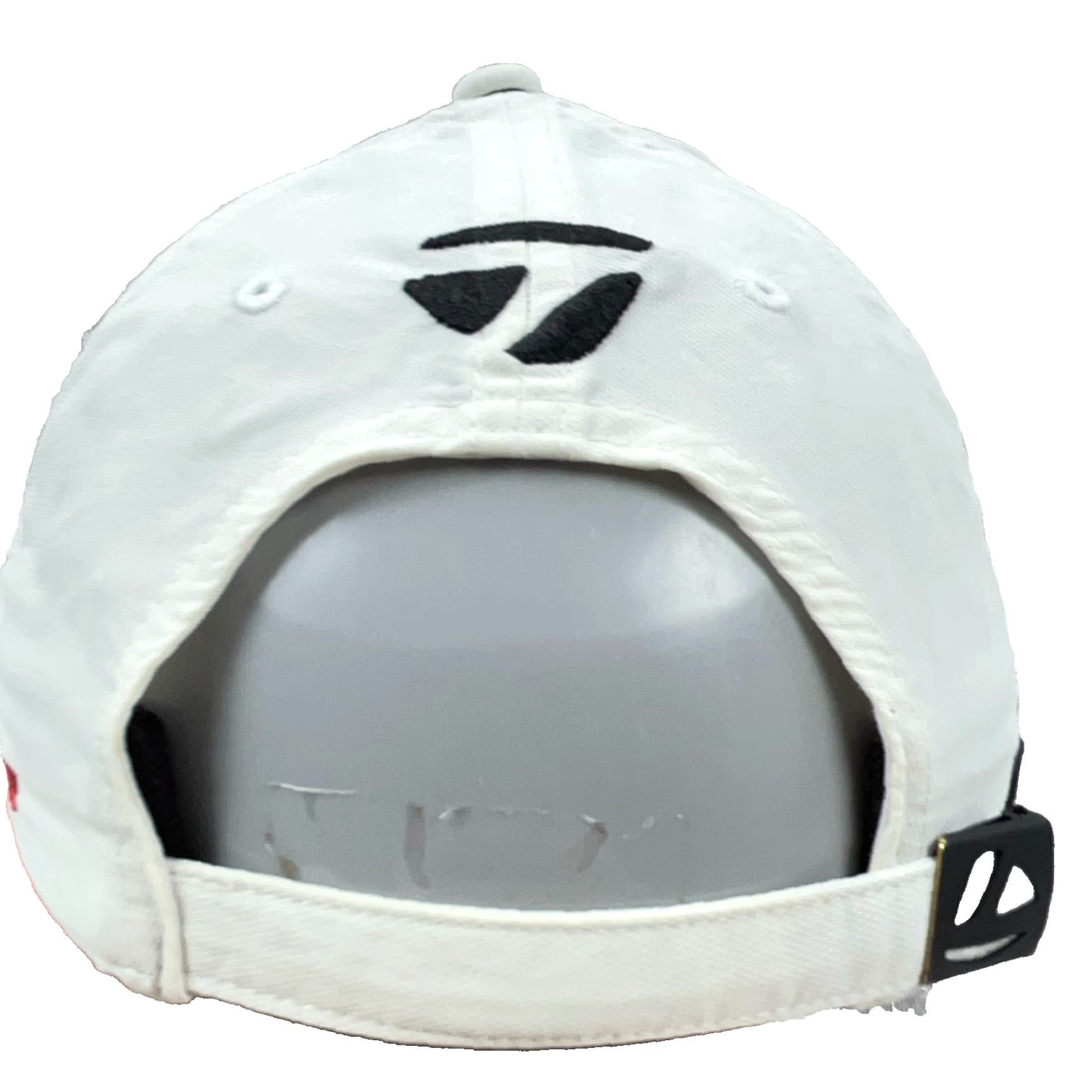 TaylorMade TaylorMade Hat Cap Strap Back White Golf Tour Performance SLDR Dad Spell Out Size ONE SIZE - 5 Thumbnail