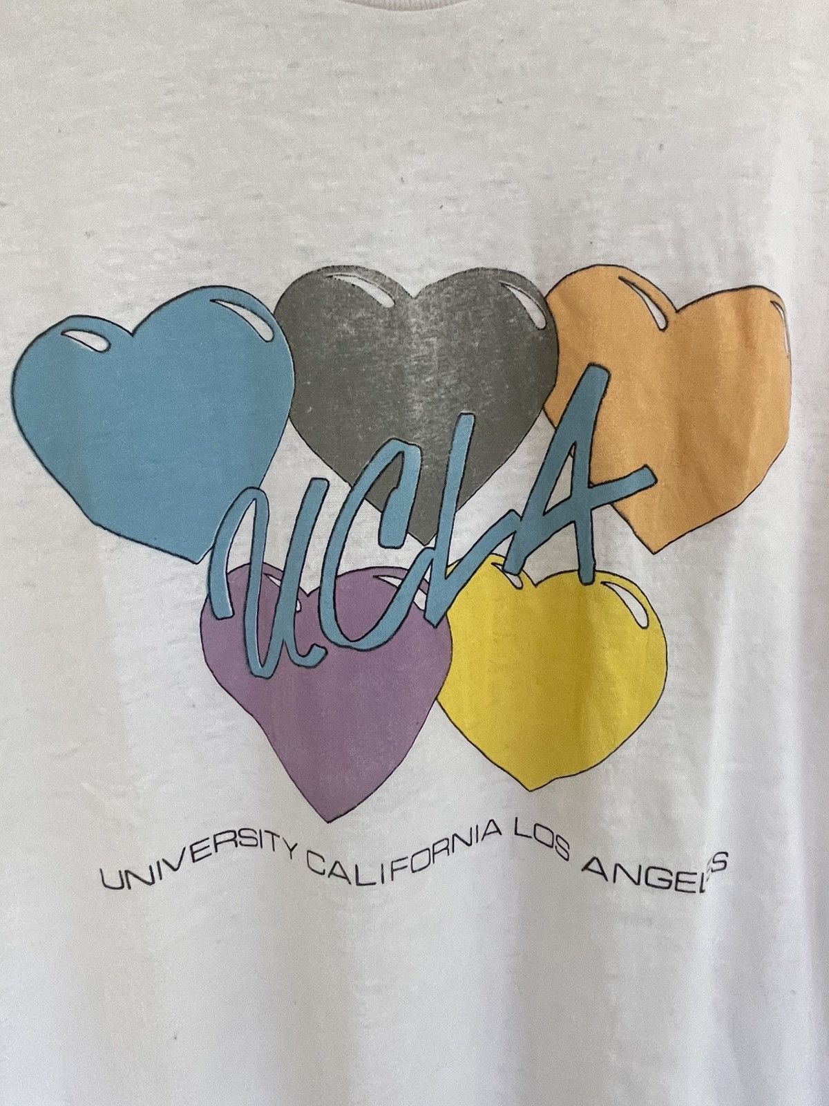 Vintage Vintage 80s UCLA t shirt Size US L / EU 52-54 / 3 - 4 Thumbnail