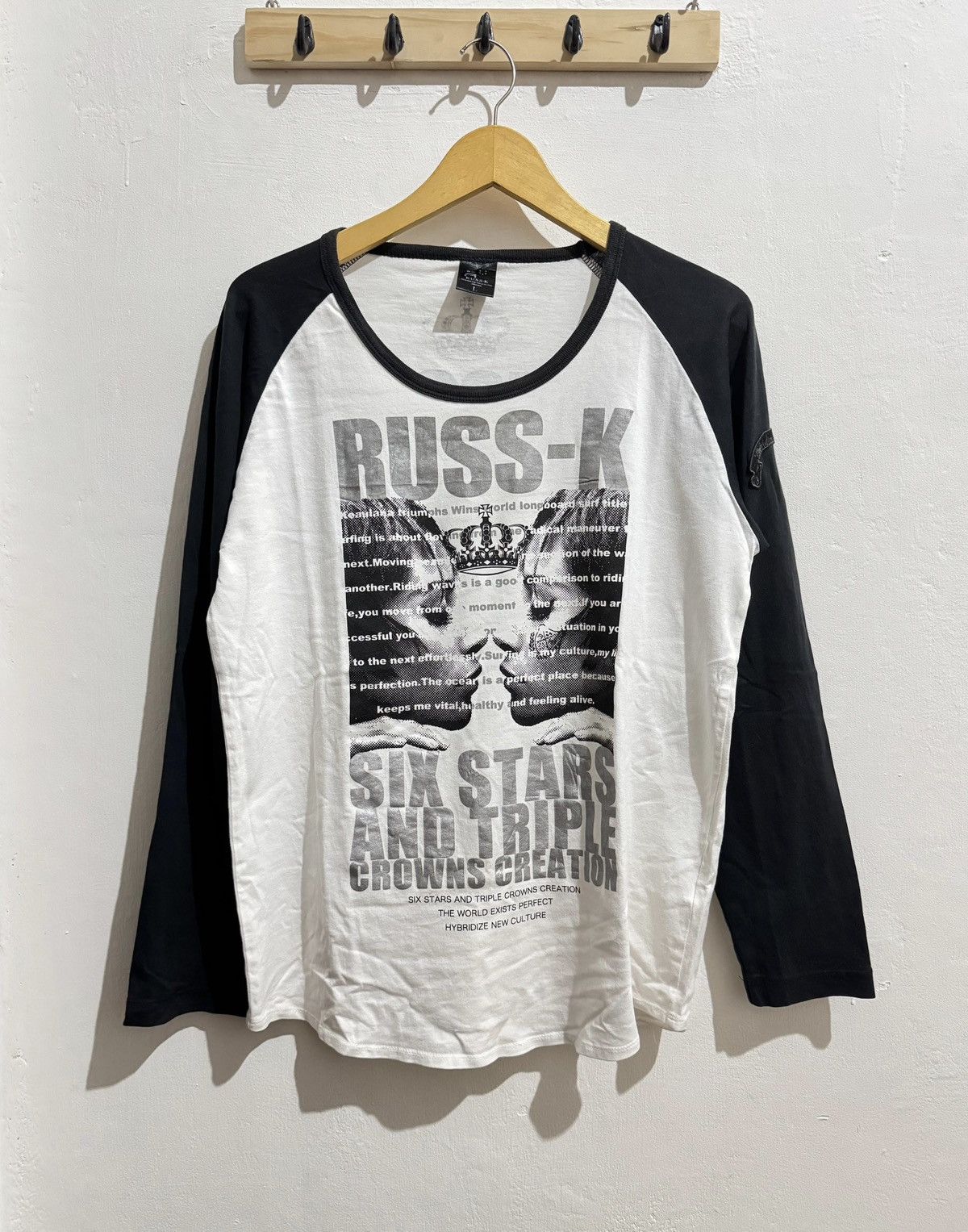 Hysteric Glamour × If Six Was Nine × Japanese Brand Y2k Russ-k ifsixwasnine longsleeve Size US L / EU 52-54 / 3 - 1 Thumbnail