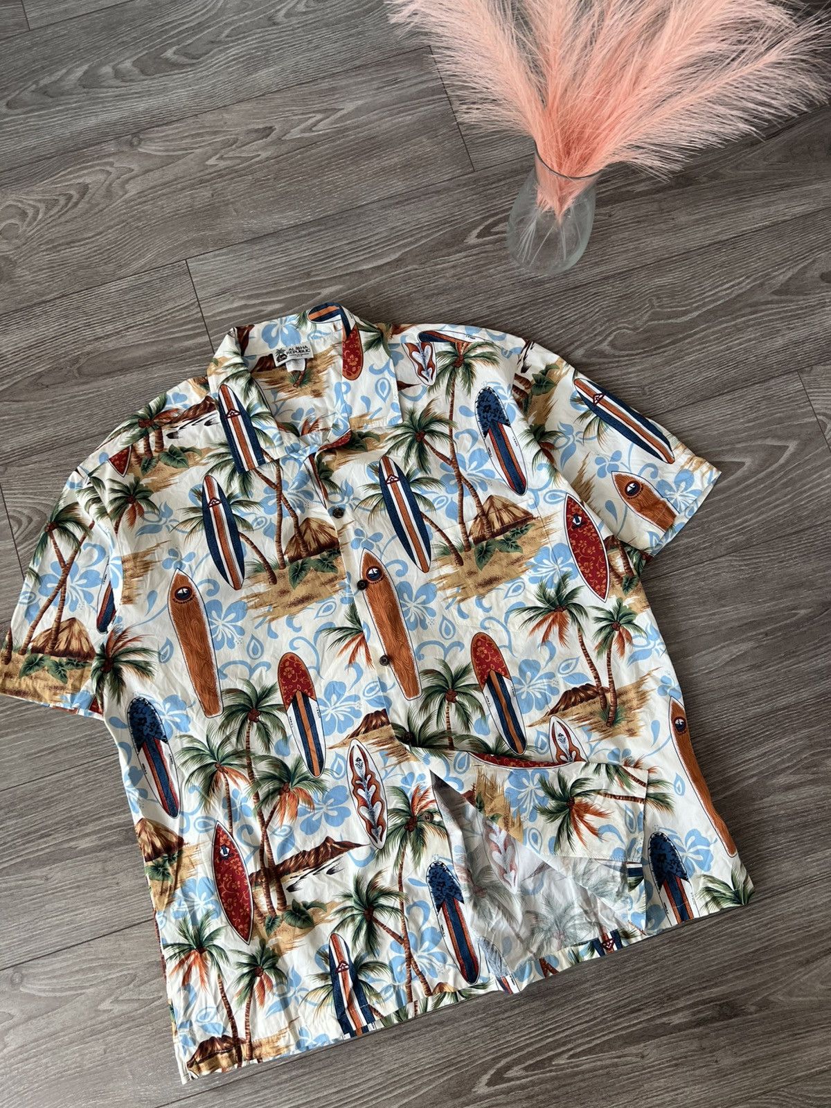 Other Rare Aloha Republic Made in Usa Hawaii Overprinted shirt Size US XXL / EU 58 / 5 - 7 Thumbnail