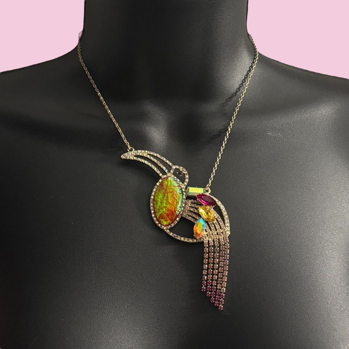 Betsey Johnson Betsey Johnson Paradise Lost Toucan bird necklace Size ONE SIZE - 1 Thumbnail