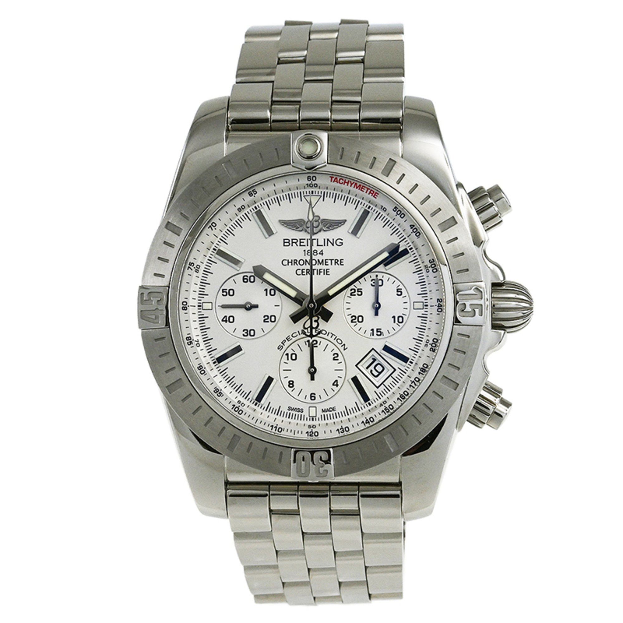 image of Breitling Chronomat Jsp Watch Ab011511/g829(Ab0115) in Silver, Women's