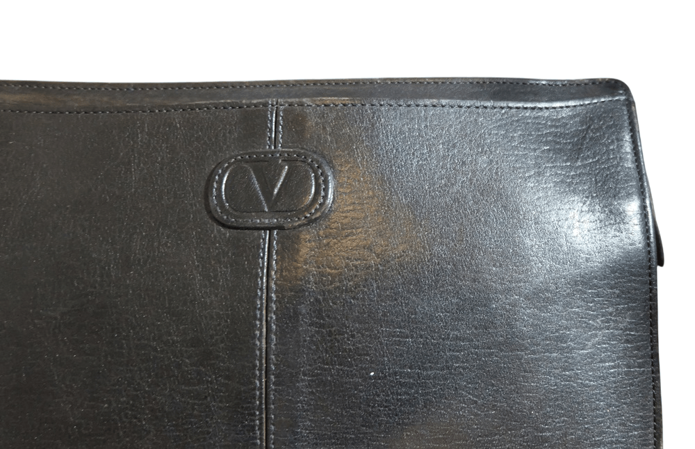 Gianni Valentino Vintage Valentino Garavani Leather Clutch Bag Size ONE SIZE - 2 Thumbnail