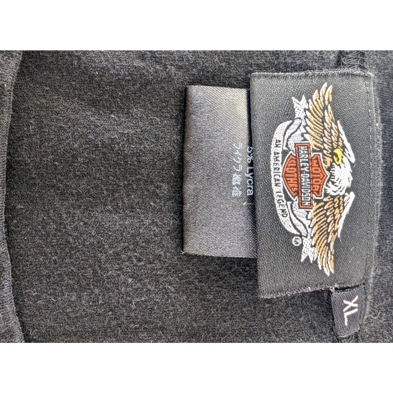 Harley Davidson Vtg Harley-Davidson 105th Anniversary Long Sleeve T Shirt Women's XL Black Embroidered Crew Neck L2S Size XL / US 12-14 / IT 48-50 - 4 Thumbnail