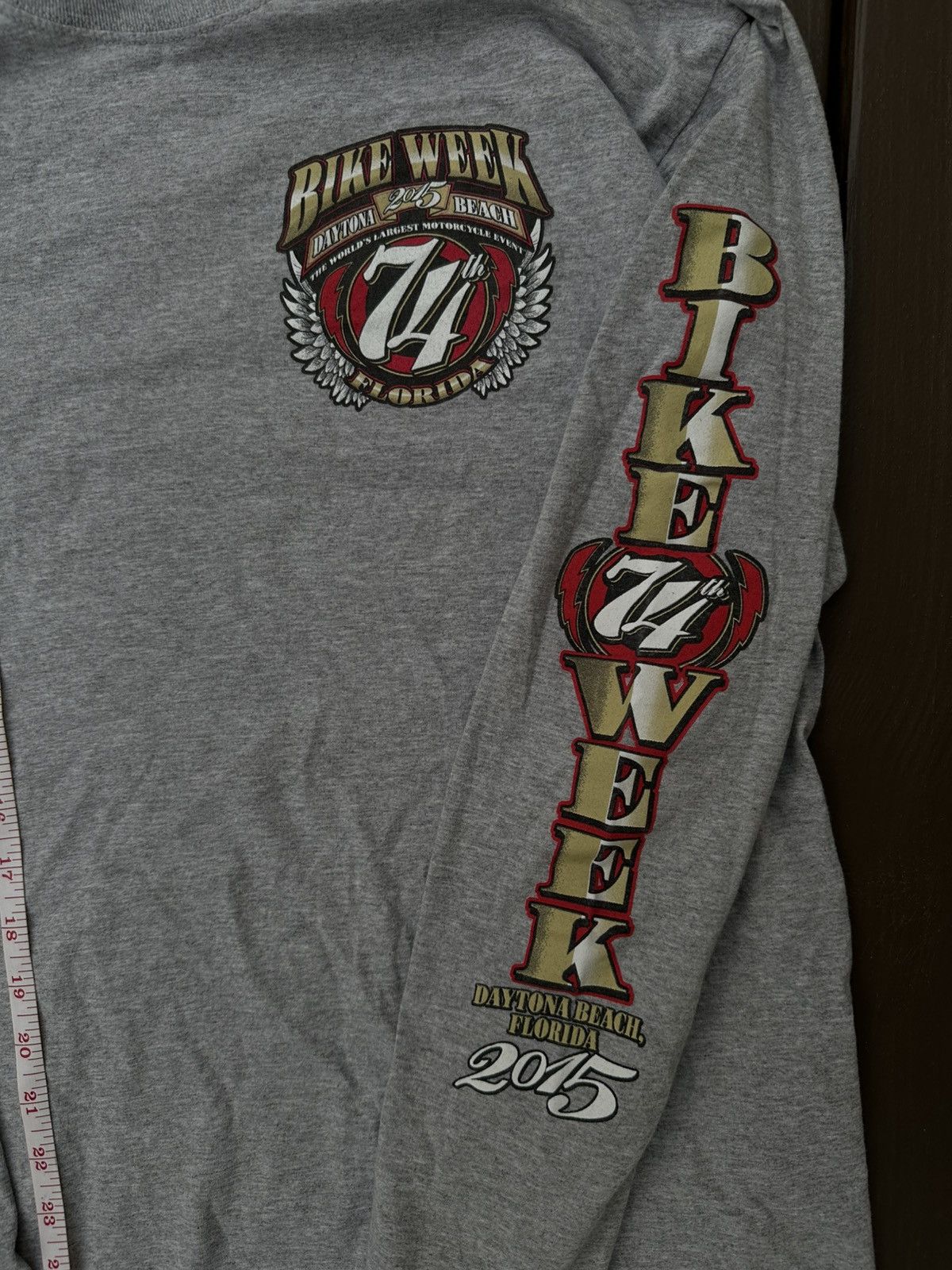 Harley Davidson Bike long sleeve Size US L / EU 52-54 / 3 - 3 Thumbnail