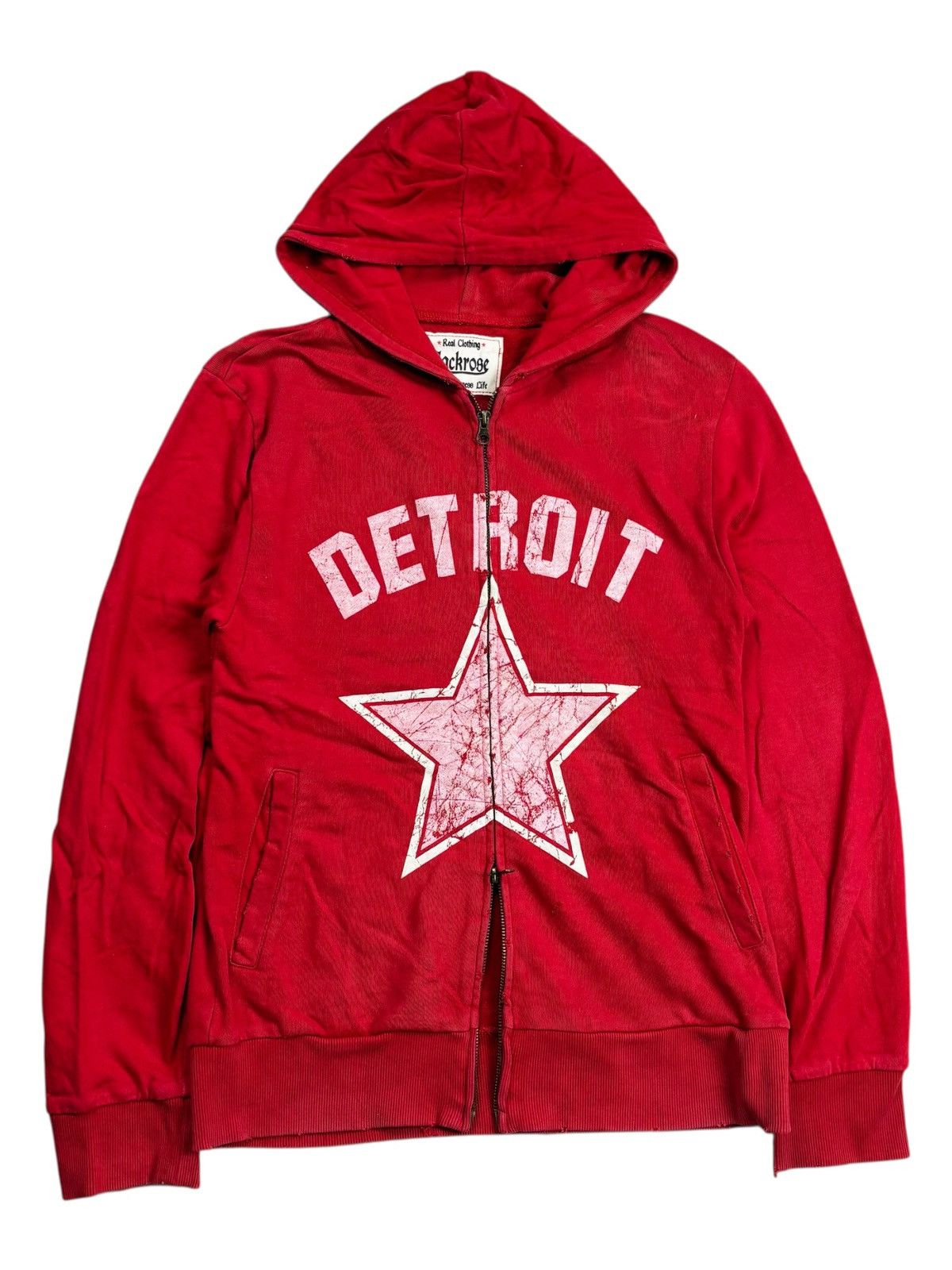 Hysteric Glamour 2000s Jackrose - Detroit Star Zip Hoodie Size US M / EU 48-50 / 2 - 1 Thumbnail