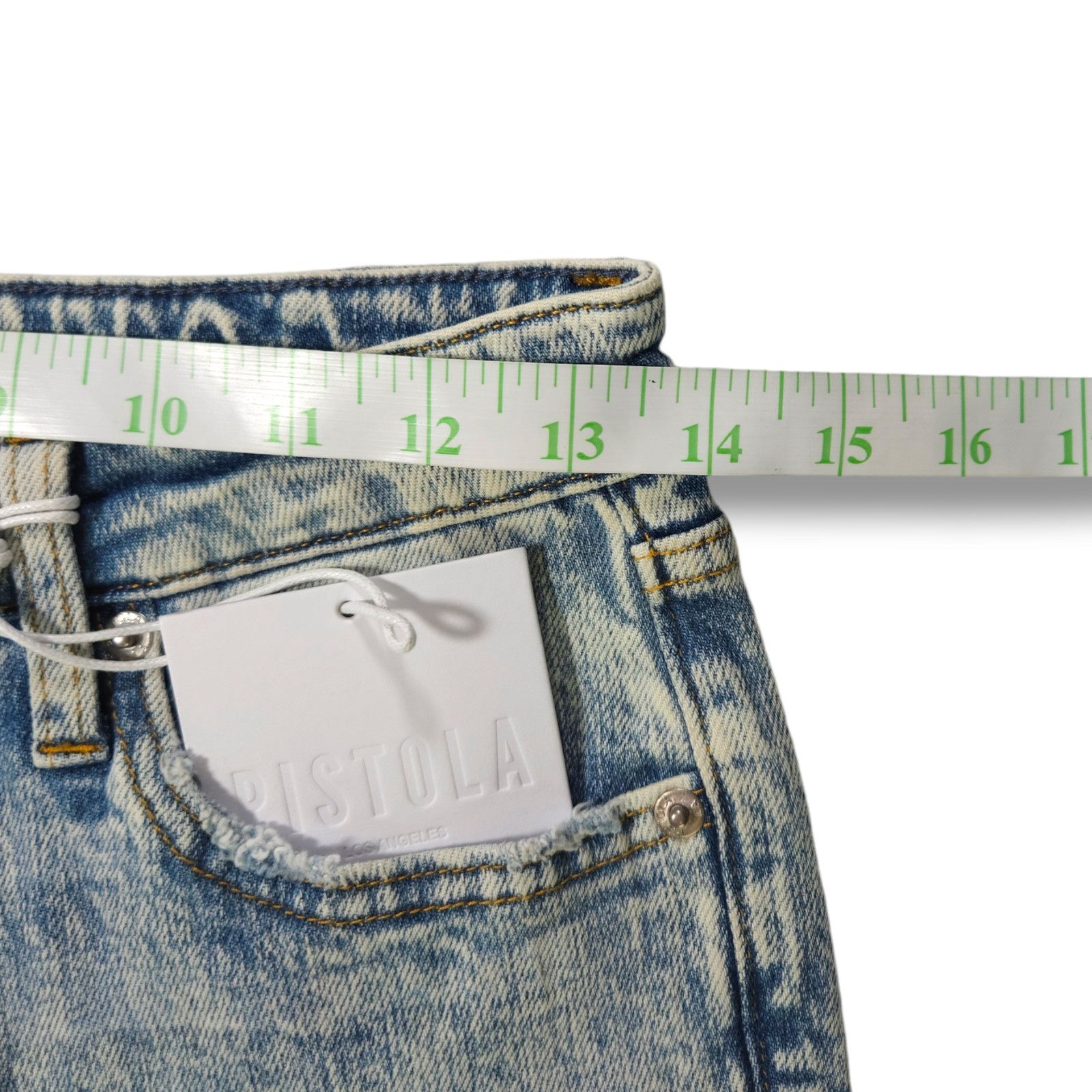 Pistola NWT Pistola Aline High-Rise Skinny Crop Jean Sz. 26x25 June Size 26" / US 2 / IT 38 - 8 Thumbnail