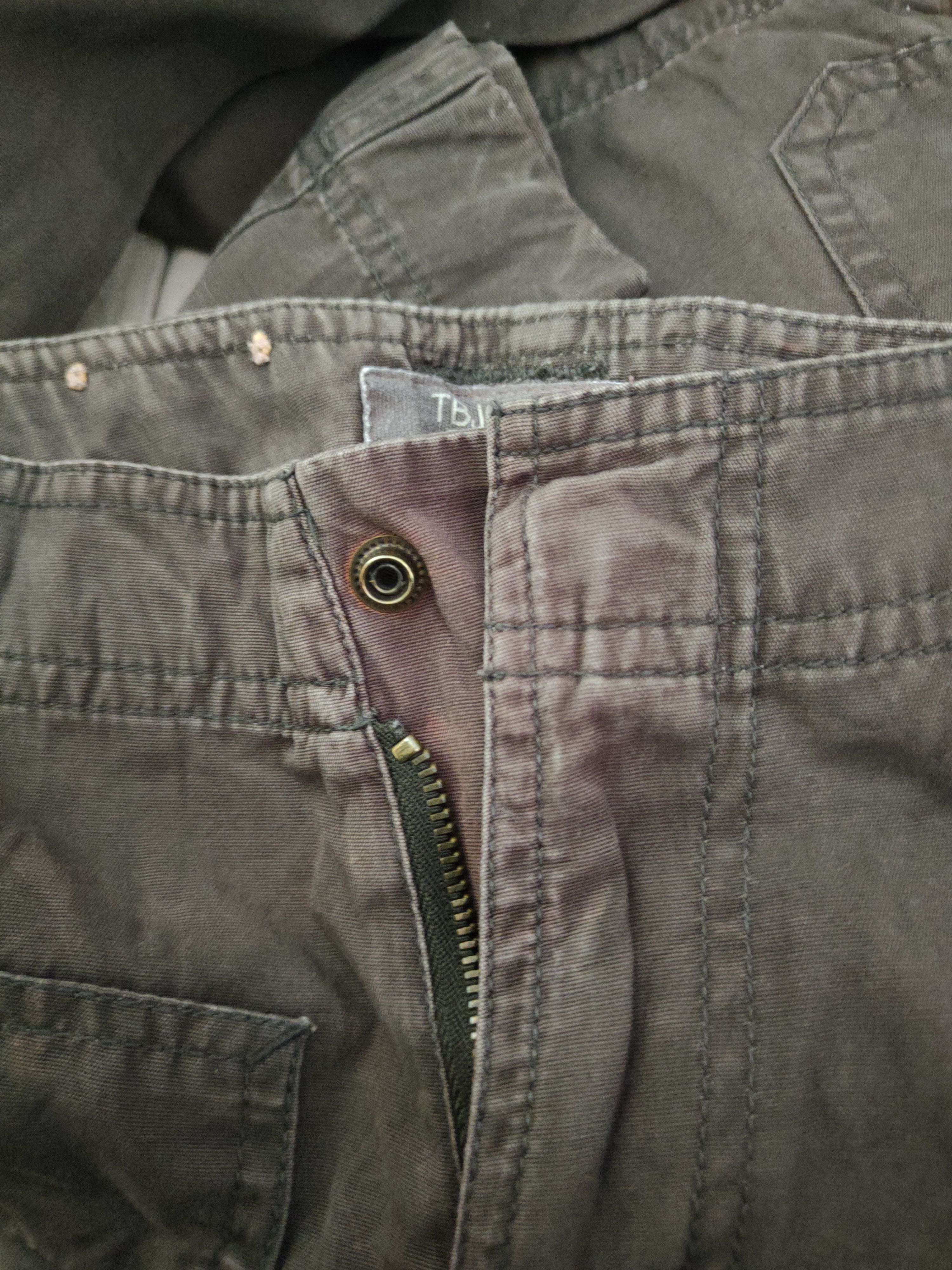 Japanese Brand DLL TBJ Jeans Brown Multipocket Tactical Cargo Pants #242 Size US 26 / EU 42 - 16 Thumbnail