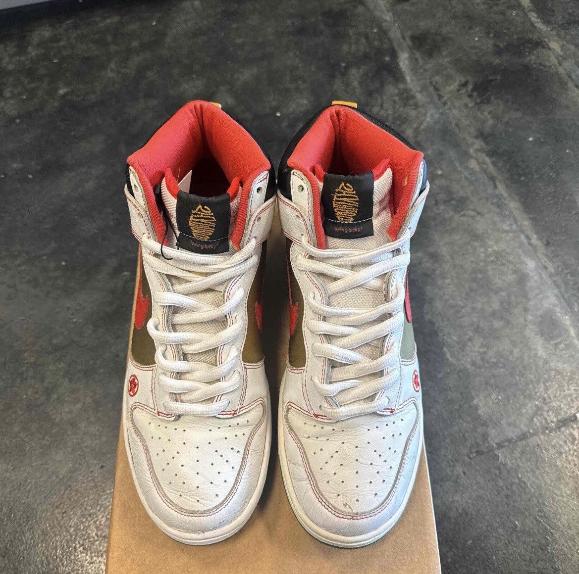 Nike Dunk High SB Money Cat Size US 9.5 / EU 42-43 - 3 Thumbnail