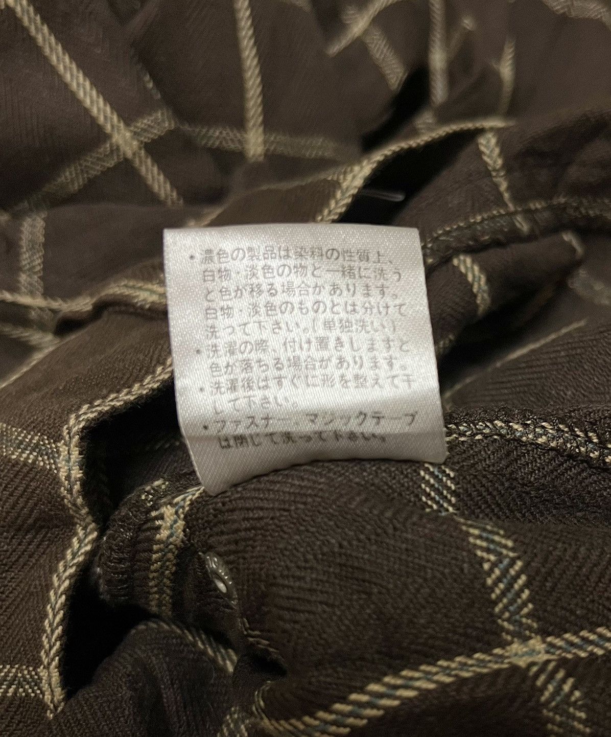 Japanese Brand T&C Surf Designs Check Carpenter Trousers Size US 34 / EU 50 - 6 Thumbnail