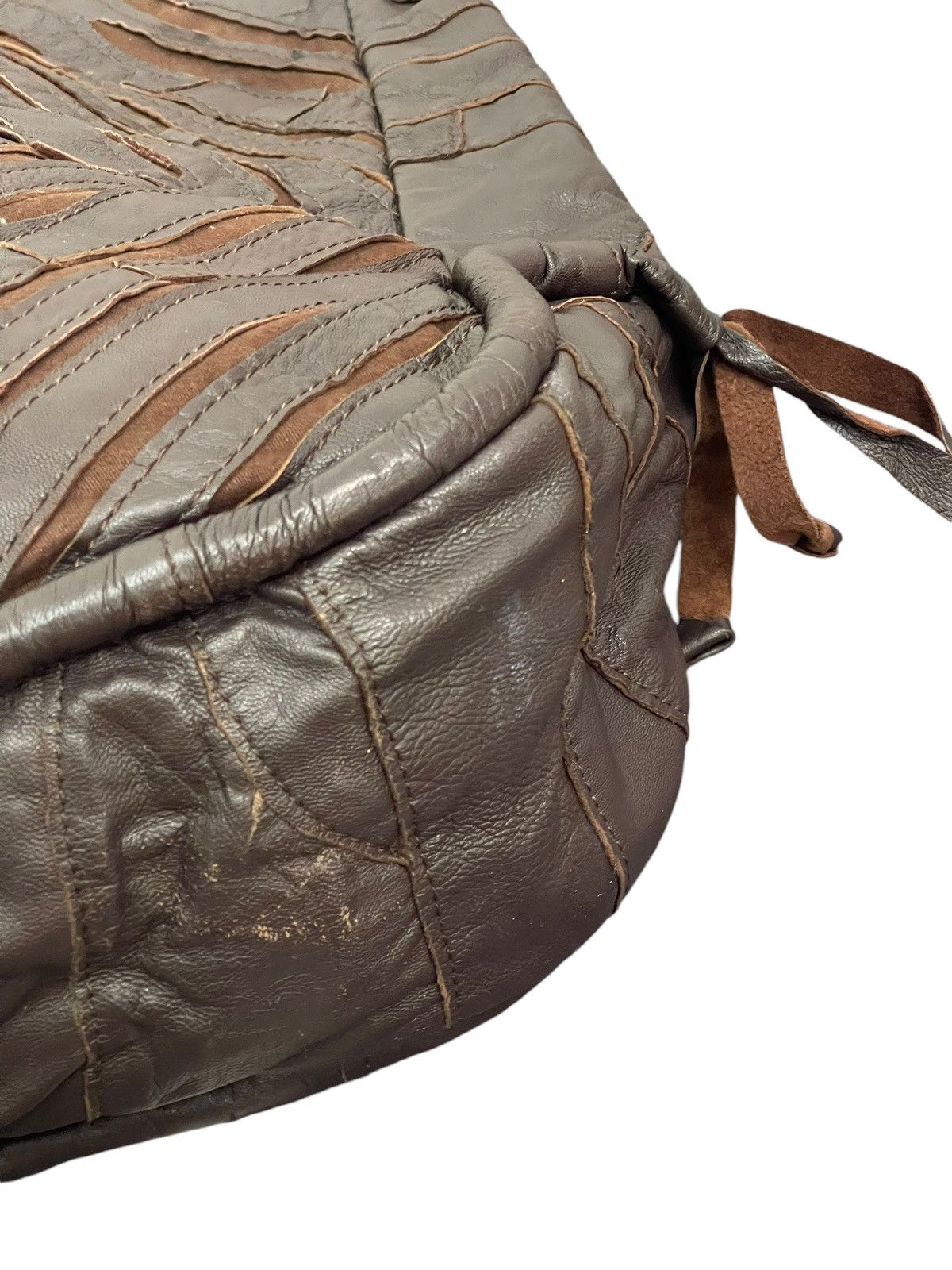Genuine Leather Leather Cotton Jesslyn Blake Shoulder Messenger Bag 1🟩1 Size ONE SIZE - 7 Thumbnail