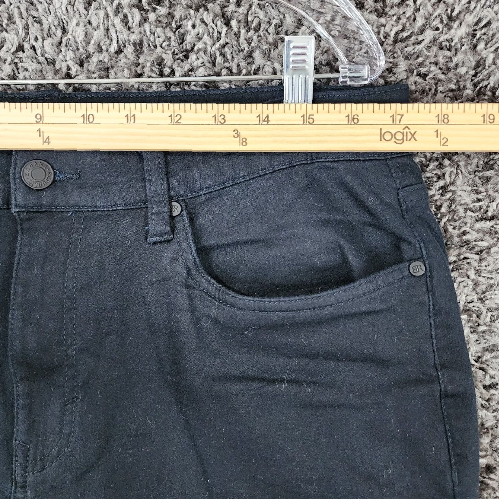 Banana Republic Banana Republic Mens Pants Chino Straight Leg Size 34x30 Dark Blue Men Size US 34 / EU 50 - 4 Thumbnail