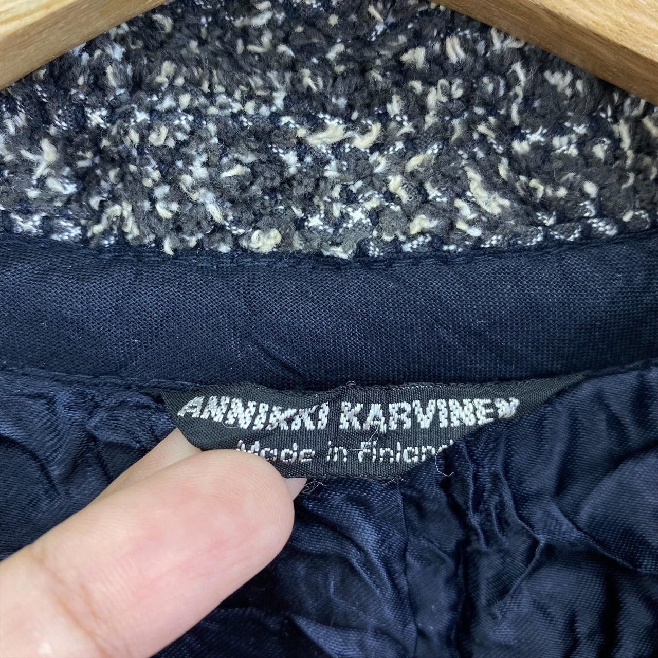 Vintage Vtg 80’ ANNIKI KARVINEN Made In FINLAND Trench Coat Parka Size US XXL / EU 58 / 5 - 4 Thumbnail