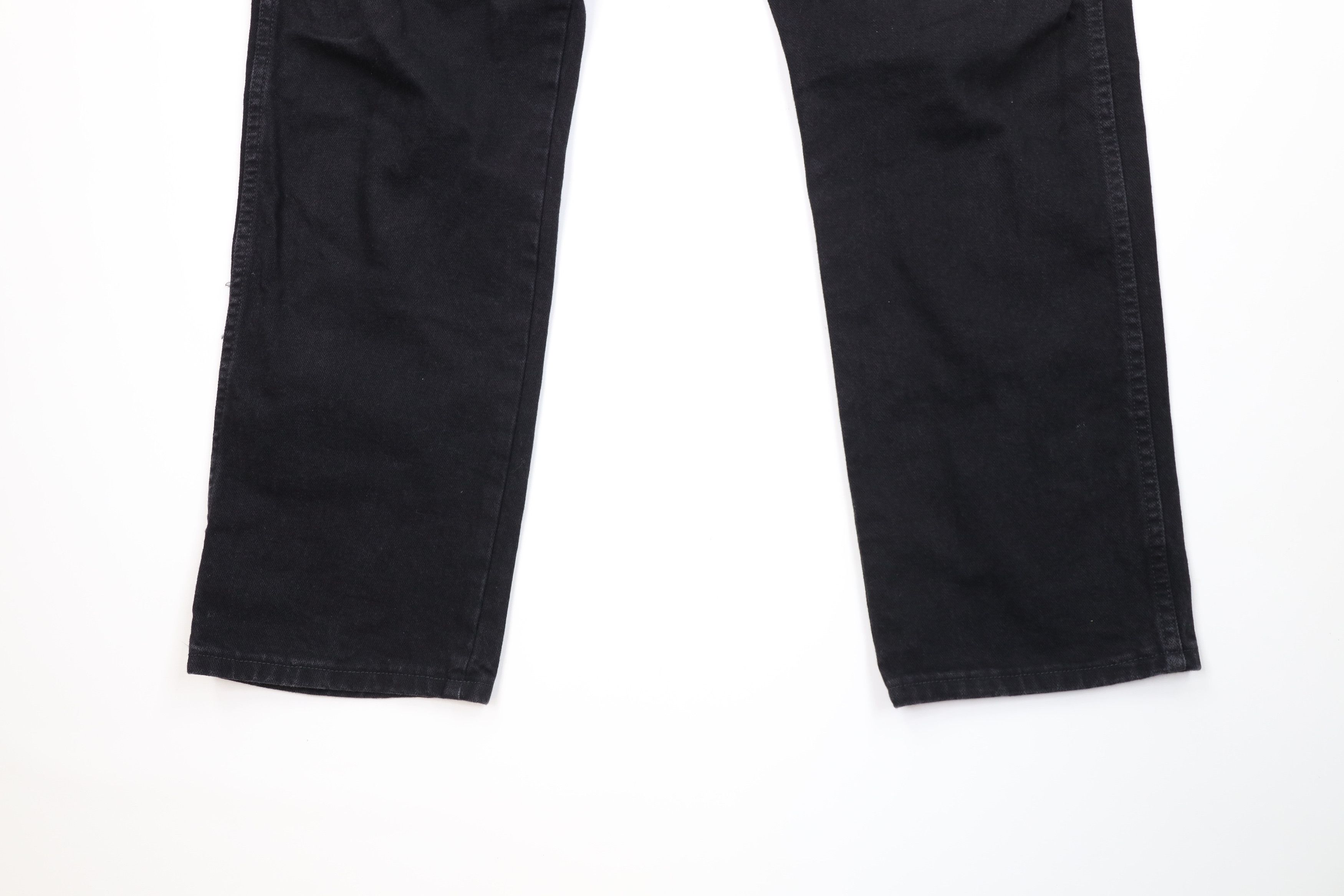 Wrangler Vintage Y2K Wrangler Wide Leg Western Denim Jeans Black Size US 38 / EU 54 - 4 Thumbnail