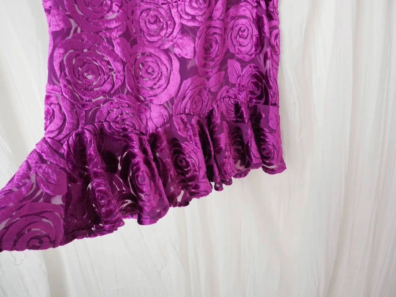 Comme des Garcons Comme Des Garcons Purple Rose Sleeveless Top Size S / US 4 / IT 40 - 3 Thumbnail
