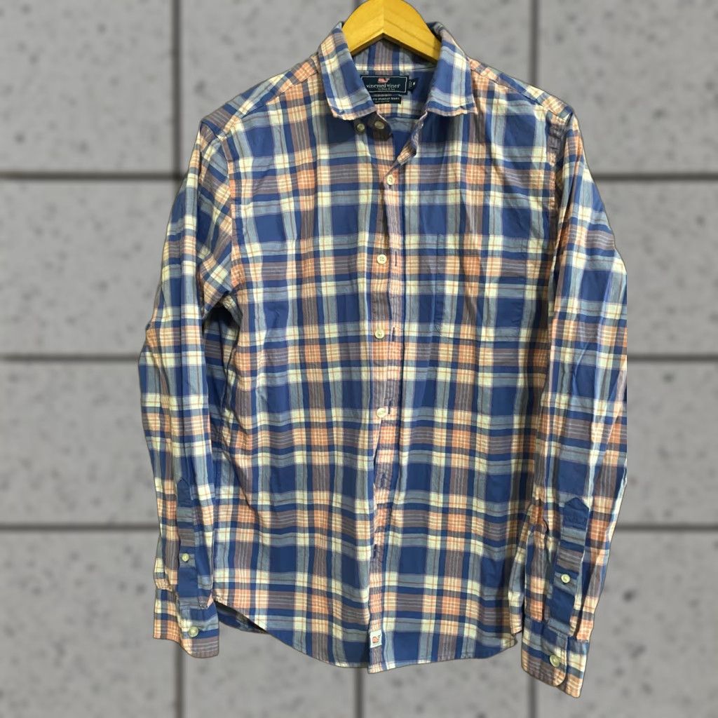 Vineyard Vines Vineyard Vines Murray Shirt Slim Fit Men’s Medium Plaid Shirt Size US M / EU 48-50 / 2 - 1 Thumbnail