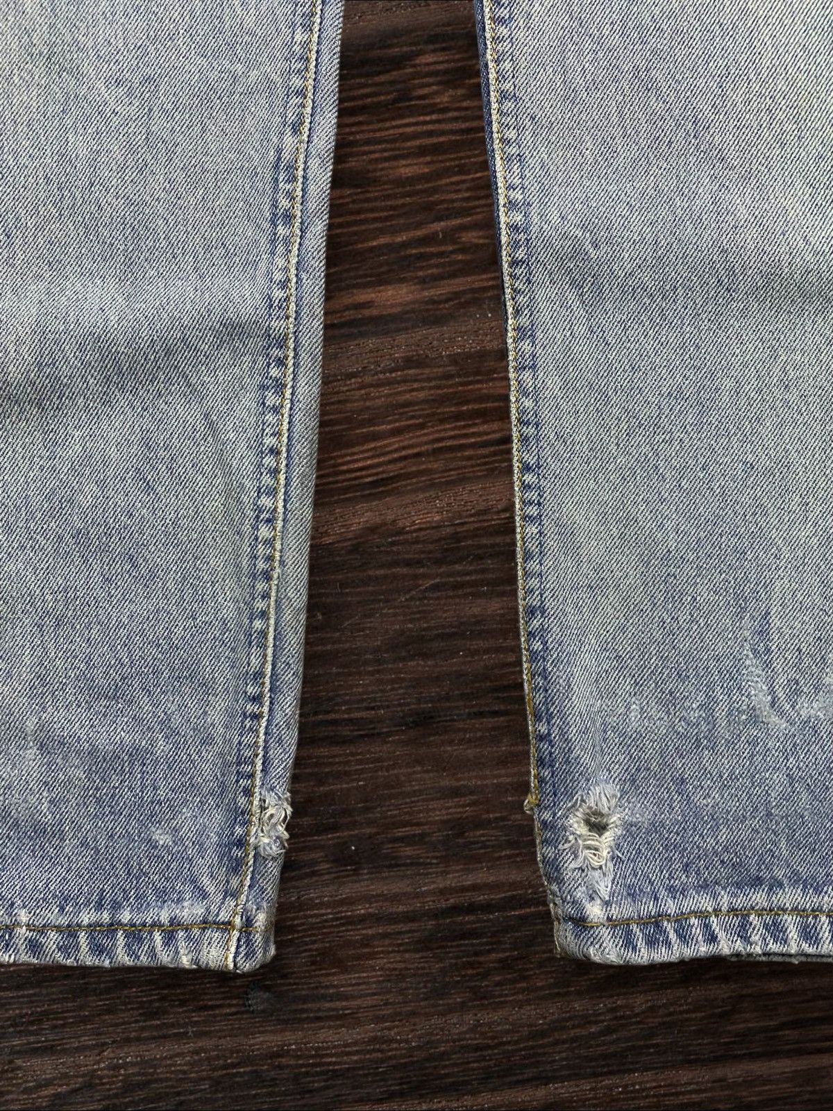 Lee Vintage Lee Rough Riders Horse Button Western Cowboy Jeans Size US 30 / EU 46 - 11 Thumbnail