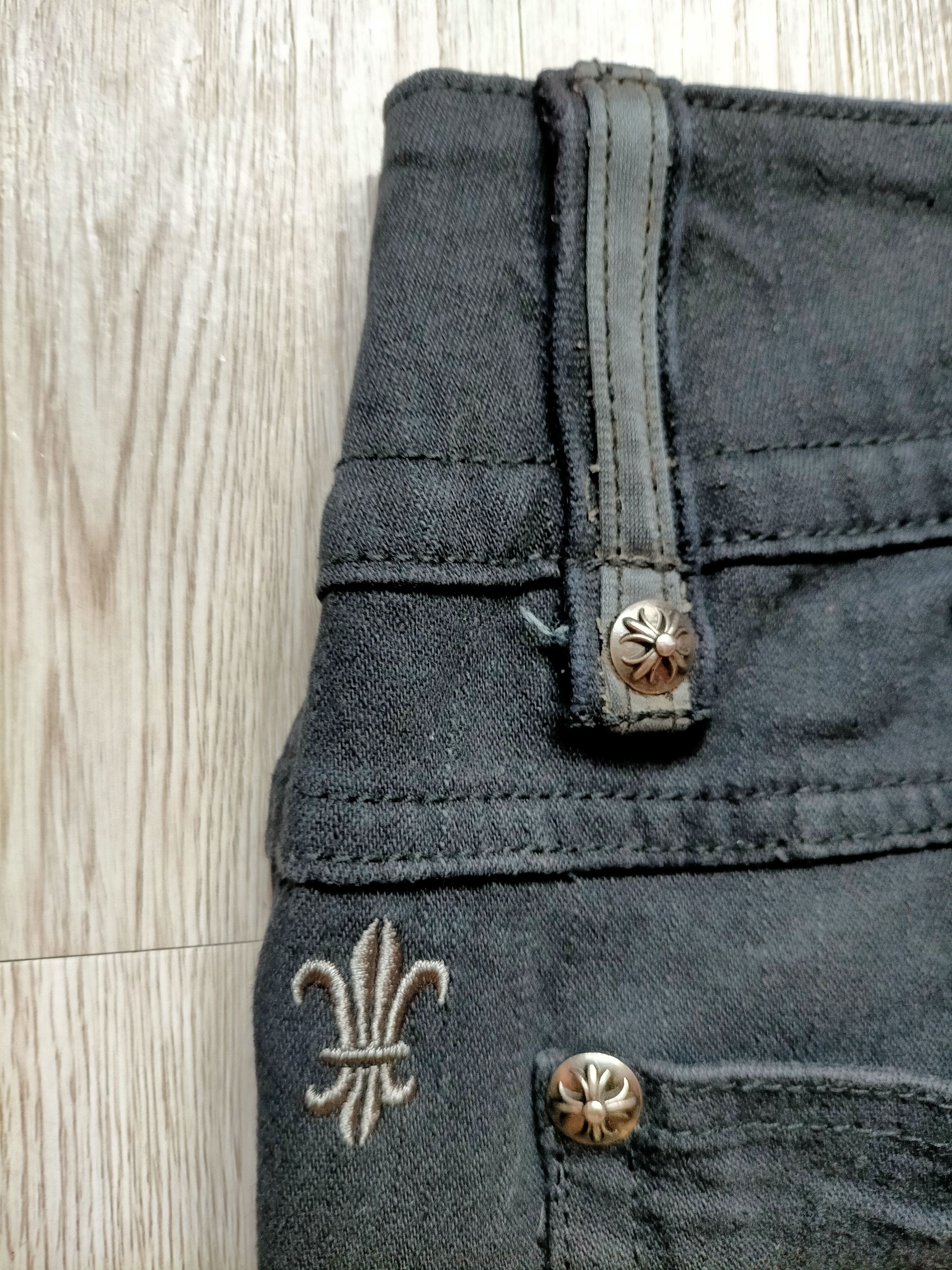 If Six Was Nine Flare Jeans Cook Jeans Chrome Hearts Style Boot cut Black Size US 30 / EU 46 - 19 Thumbnail