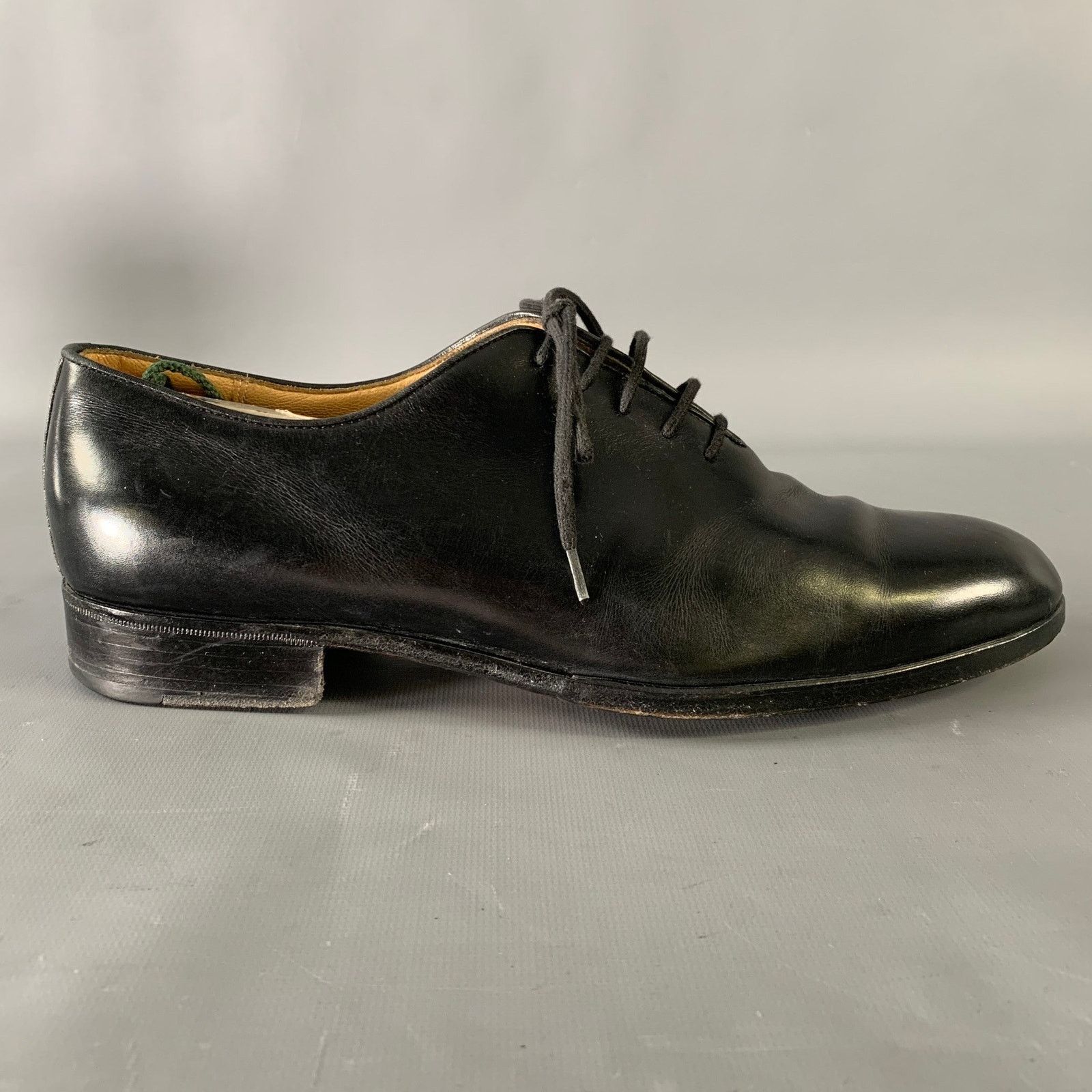 Wilkes Bashford WILKES BASHFORD Size 9.5 Black Leather Lace Up Shoes Size US 9.5 / EU 42-43 - 2 Thumbnail