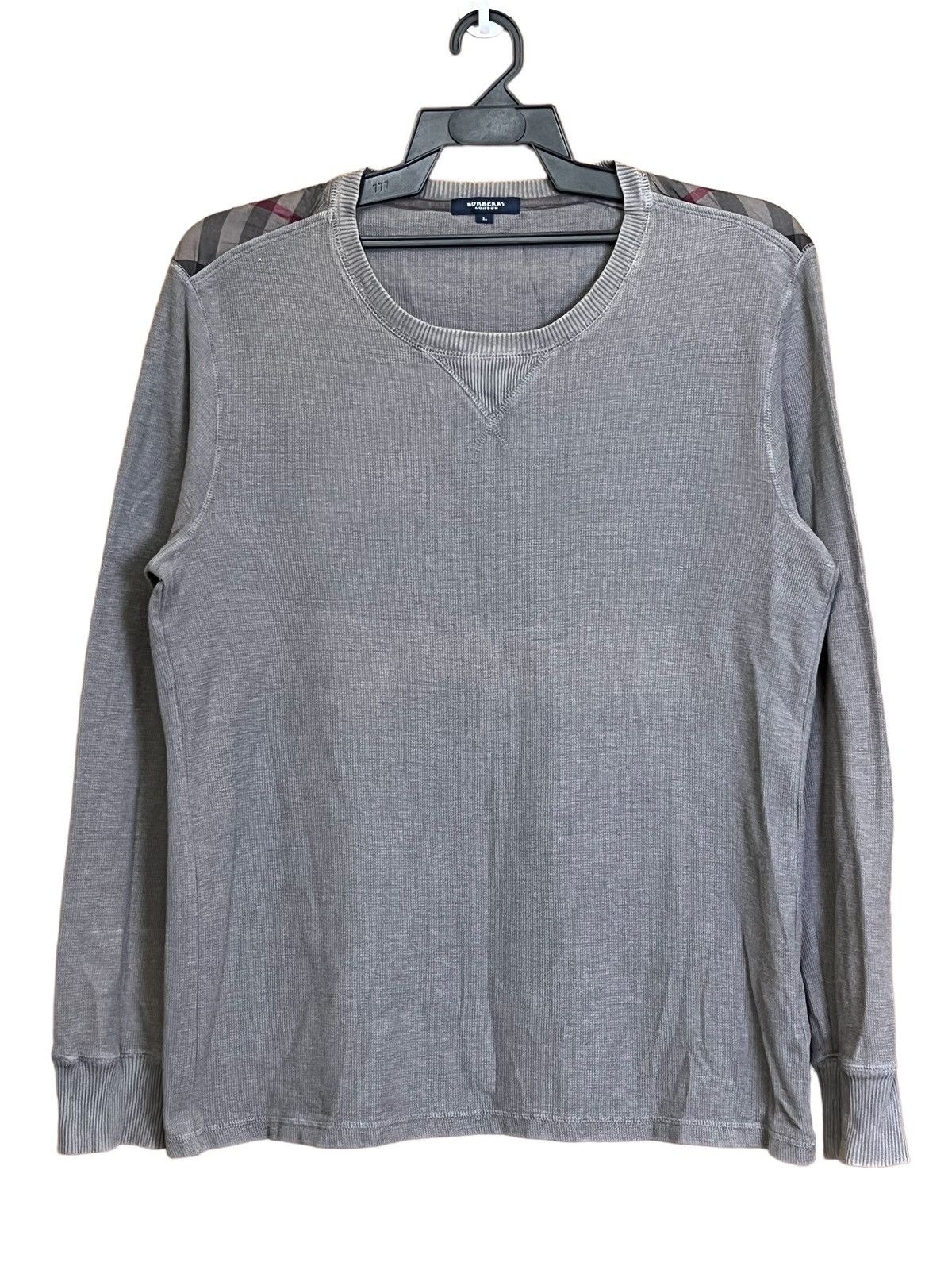 Burberry BURBERRY LONDON SHOULDER NOVACHECK LONGSLEEVE SHIRT Size US L / EU 52-54 / 3 - 1 Thumbnail