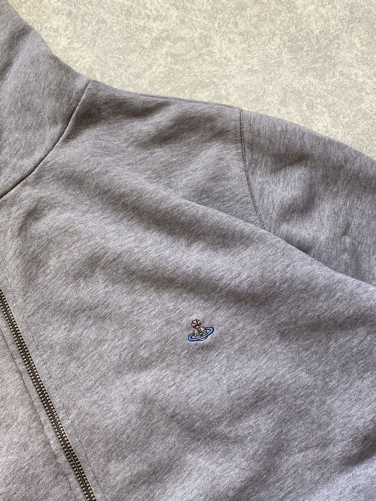 Vivienne Westwood Vivienne Westwood Zip Up Logo Hoodie Size US XL / EU 56 / 4 - 3 Thumbnail