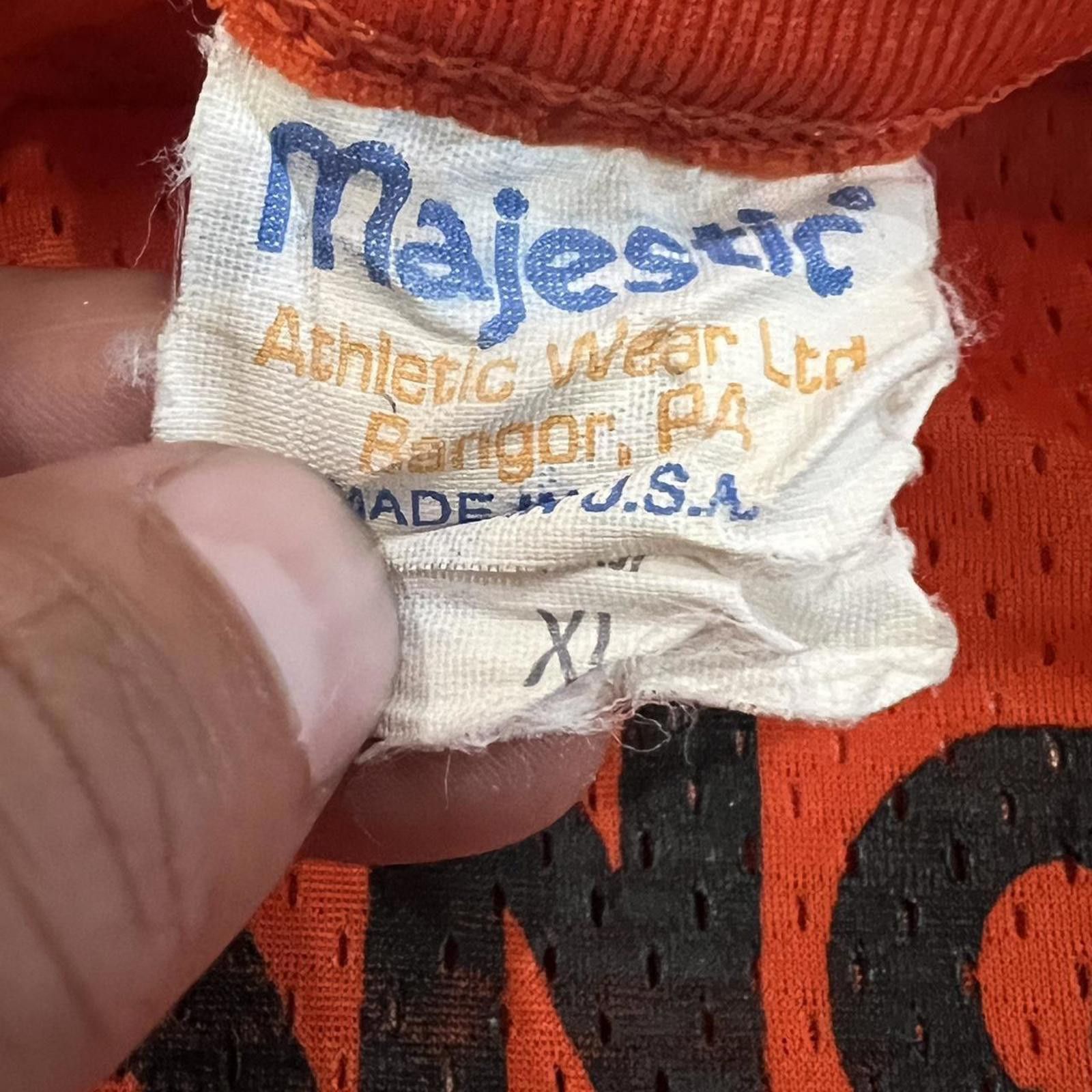 Other Vintage Orange Crush Majestic Made In USA Football Jersey Size US XL / EU 56 / 4 - 7 Thumbnail